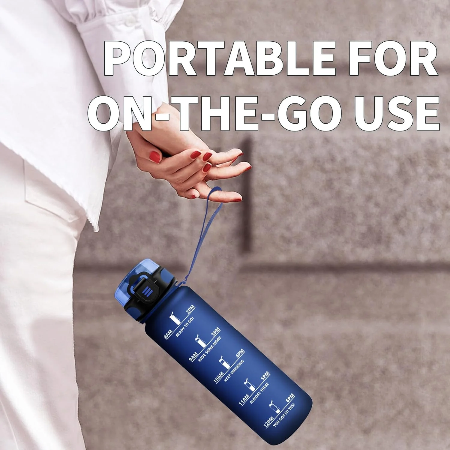 بطری آب ورزشی، 1 لیتری، بطری آب ضد نشت با فیلتر، بطری آب ورزشی با علامت گذاری زمان، مناسب برای نوشیدنی های گازدار، بطری ورزشی برای باشگاه، مدرسه، بزرگسالان، فضای باز، کمپینگ، یوگا بطری آب ورزشی، 1 لیتری، بطری آب ضد نشت با فیلتر، بطری آب ورزشی با علامت گذاری زمان، مناسب برای نوشیدنی های گازدار، بطری ورزشی برای باشگاه، مدرسه، بزرگسالان، فضای باز، کمپینگ، یوگا