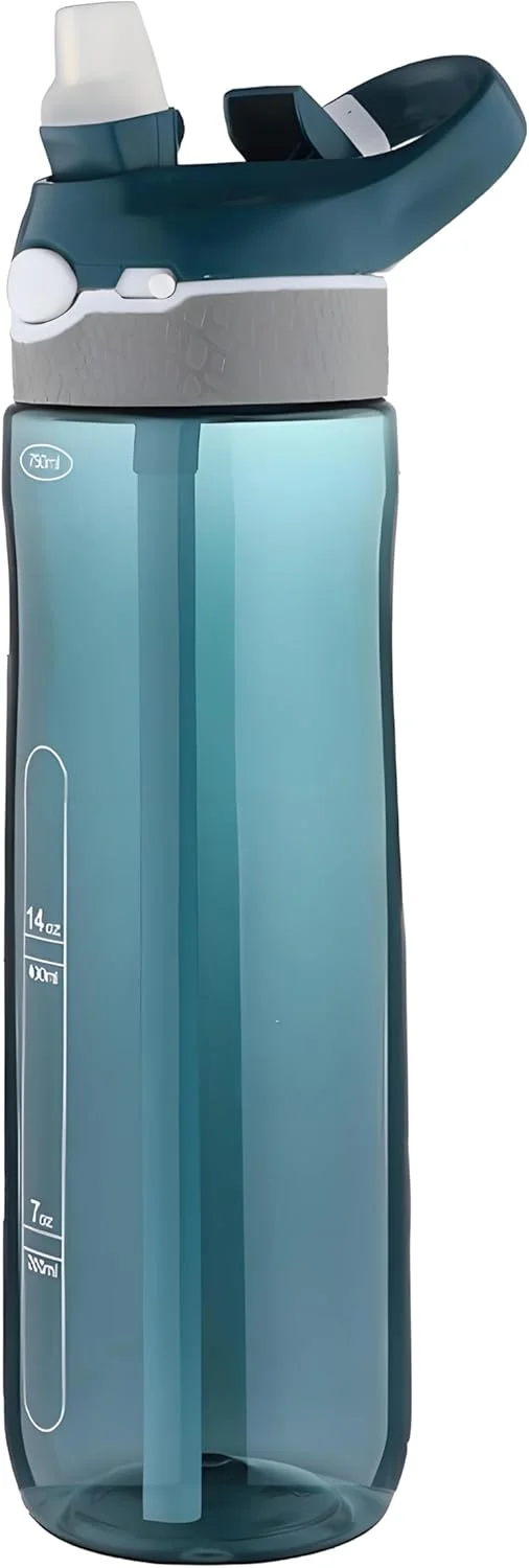 بطری نوشیدنی کودکانه با نی، بطری آب، 750 میلی لیتر، بطری ورزشی، بطری آب 0.75 لیتری، بطری ورزشی سافت تاچ، بدون BPA (سبز) بطری نوشیدنی کودکانه با نی، بطری آب، 750 میلی لیتر، بطری ورزشی، بطری آب 0.75 لیتری، بطری ورزشی سافت تاچ، بدون BPA (سبز)