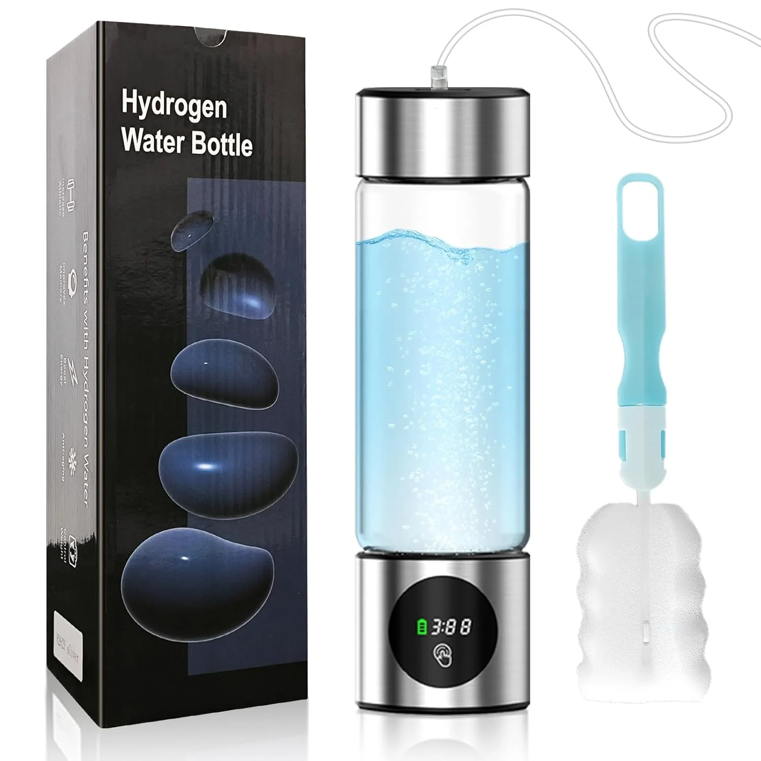 بطری آب هیدروژنه با تکنیک SPE&PEM