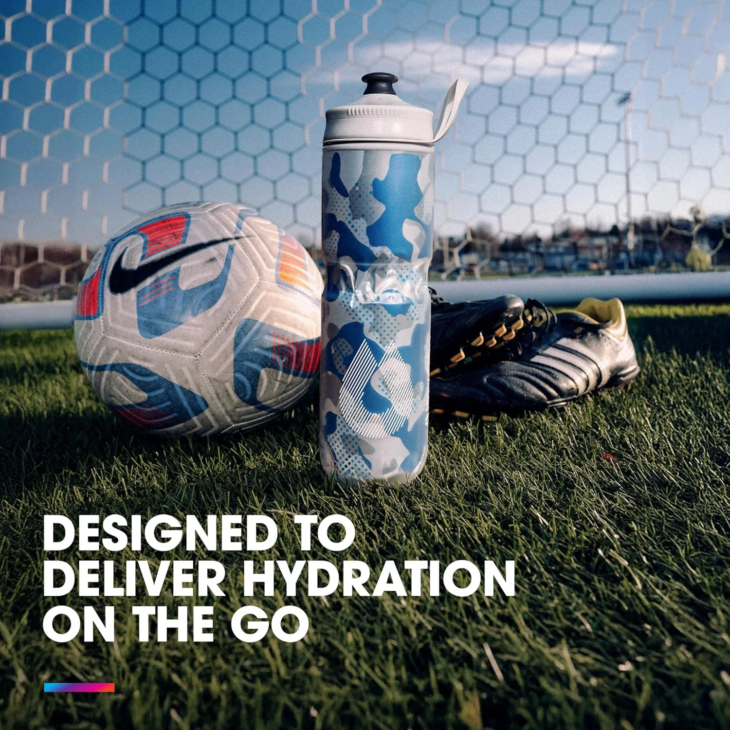 بطری آب عایق بندی شده Hydrapak Polar Sport - بدون BPA، بطری فشاری با دسته برای ورزش و دوچرخه سواری (چند رنگ، 710 میلی لیتر) بطری آب عایق بندی شده Hydrapak Polar Sport - بدون BPA، بطری فشاری با دسته برای ورزش و دوچرخه سواری (چند رنگ، 710 میلی لیتر)