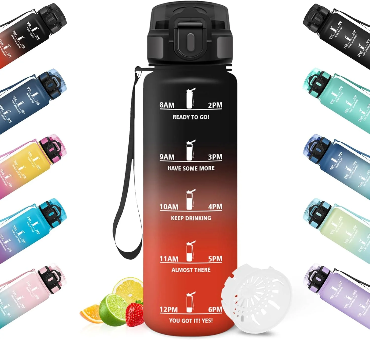 بطری آب هانیهالی، بطری آب کودکانه 500 میلیلیتری، بطری آب ضد آب، قابل استفاده مجدد با مقیاس زمانی، بطری آب ورزشی برای دویدن، دوچرخهسواری، کار، مدرسه، باشگاه بطری آب هانیهالی، بطری آب کودکانه 500 میلیلیتری، بطری آب ضد آب، قابل استفاده مجدد با مقیاس زمانی، بطری آب ورزشی برای دویدن، دوچرخهسواری، کار، مدرسه، باشگاه