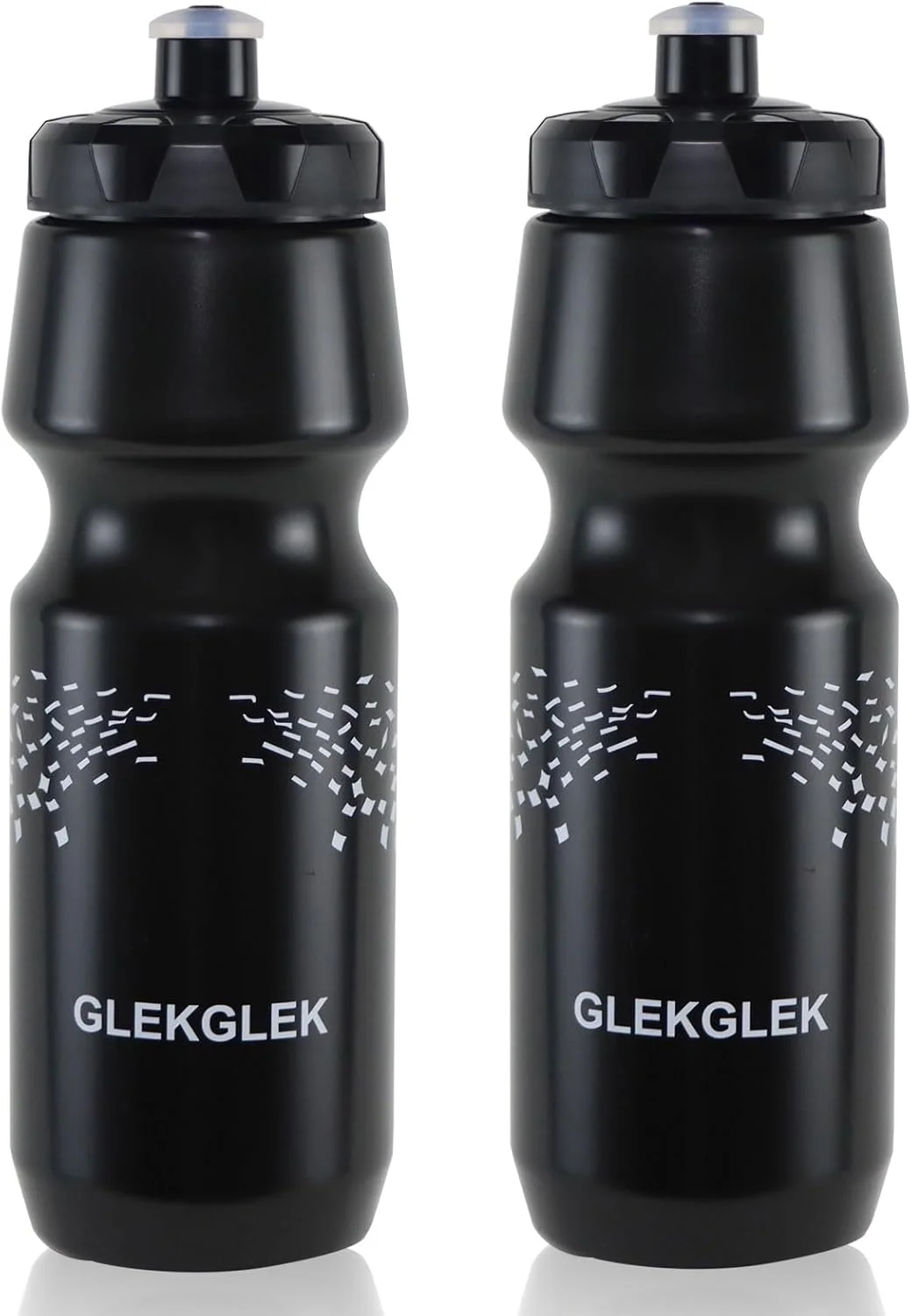 بطری آب دوچرخه سواری 750 میلی لیتر، سبک وزن با شیر فشاری، مناسب ورزش و فضای باز، بسته 2 عددی (مشکی و مشکی) بطری آب دوچرخه سواری 750 میلی لیتر، سبک وزن با شیر فشاری، مناسب ورزش و فضای باز، بسته 2 عددی (مشکی و مشکی)