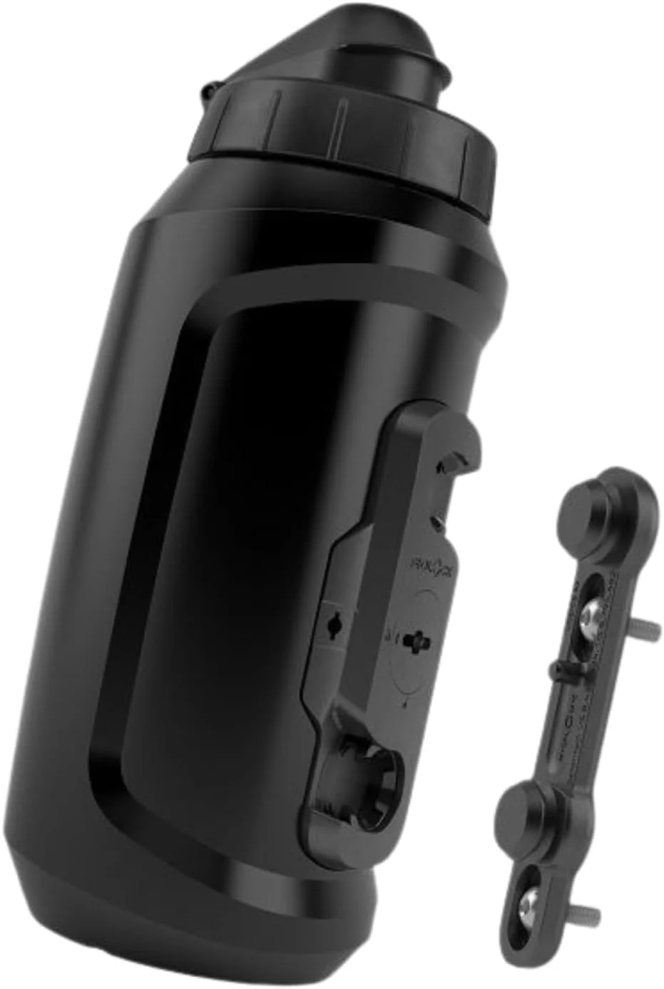 قمقمه آب فیدلاک با پایه دوچرخه مدل Twist، مشکی، سایز 750 میلی لیتر