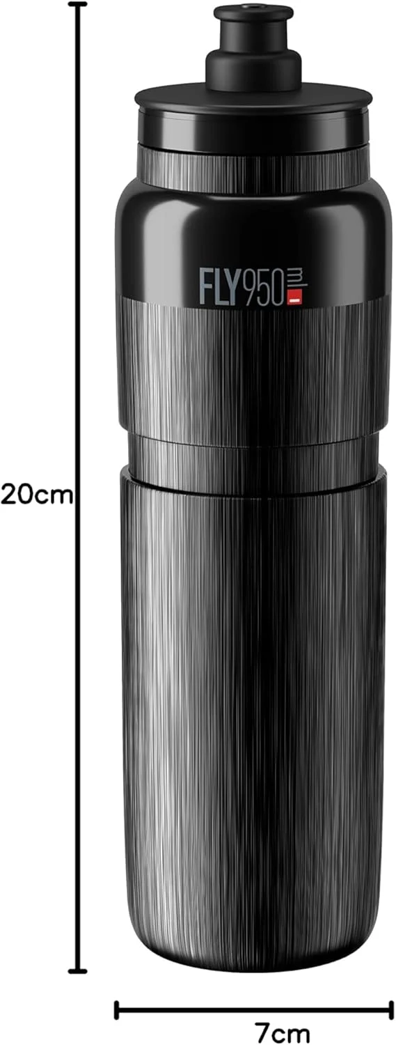 بطری آب الیت فلای تکس مشکی 950 میلی لیتر - مناسب برای آقایان و بانوان بطری آب الیت فلای تکس مشکی 950 میلی لیتر - مناسب برای آقایان و بانوان