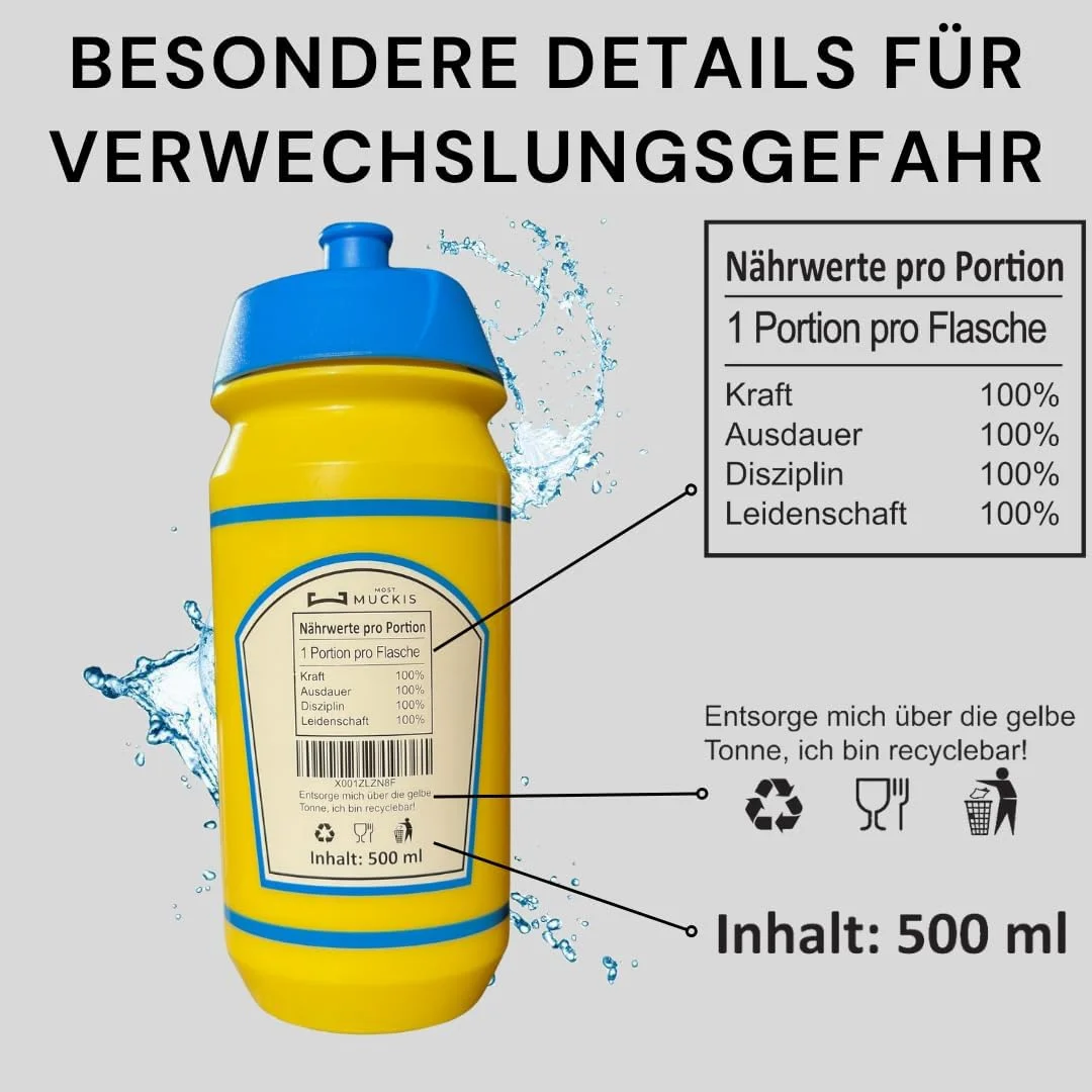 بطری نوشیدنی خردلی 500 میلی لیتر، بطری آب بدون BPA برای ورزش، تناسب اندام، اوقات فراغت، فضای باز، دوچرخه سواری، کار، مسافرت، مدرسه، باشگاه، ایده هدیه، لوازم جانبی زیبا و پایدار بطری نوشیدنی خردلی 500 میلی لیتر، بطری آب بدون BPA برای ورزش، تناسب اندام، اوقات فراغت، فضای باز، دوچرخه سواری، کار، مسافرت، مدرسه، باشگاه، ایده هدیه، لوازم جانبی زیبا و پایدار