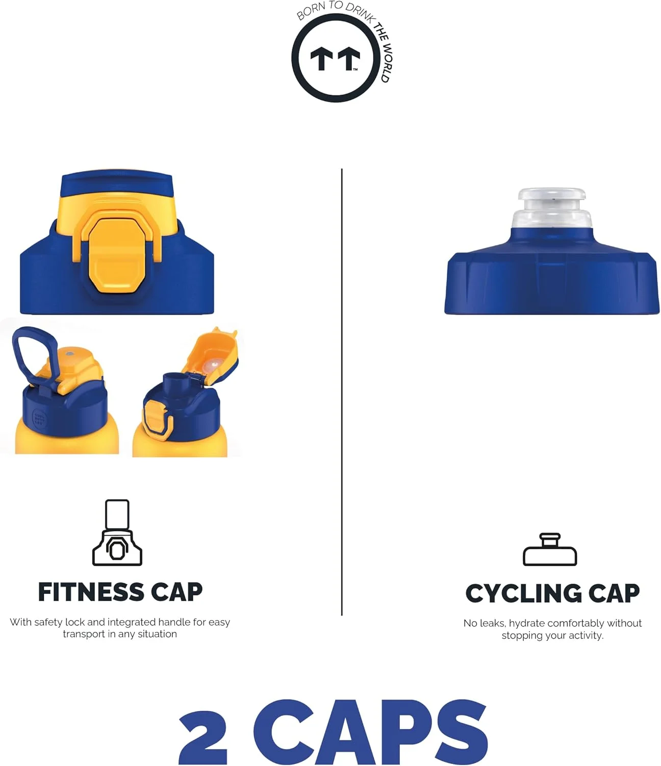بطری آب استیل ضد زنگ کول باتلز مدل پاریس 500 میلی لیتر