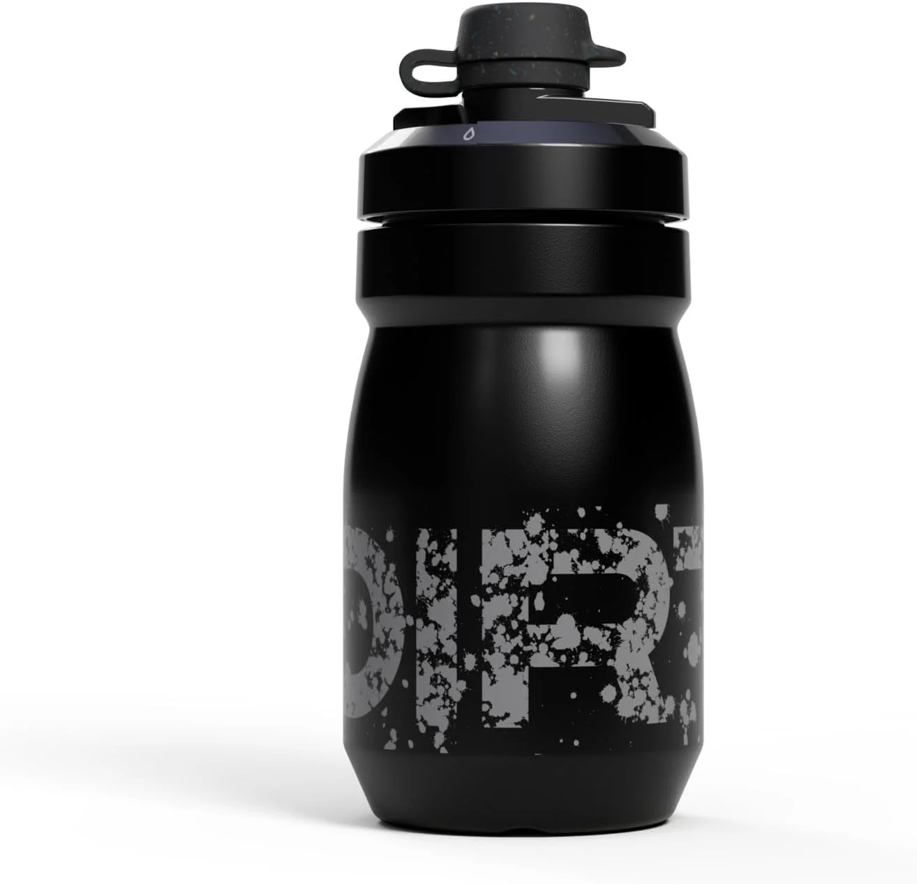 قمقمه آب فشاری CamelBak Podium Dirt Series مخصوص دوچرخه کوهستان با درپوش ضد گل و لای، رنگ آسفالت، 450 میلی لیتر