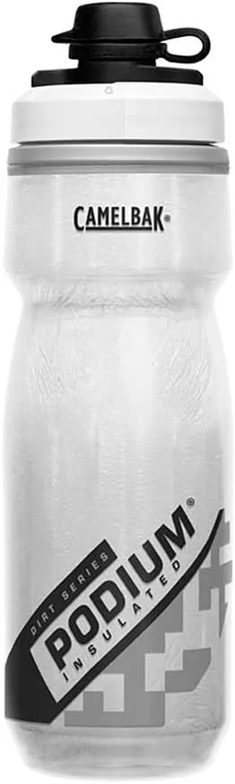 قمقمه ورزشی کمل بک مدل Podium Dirt Series Chill با حجم 620 میلی لیتر، سفید