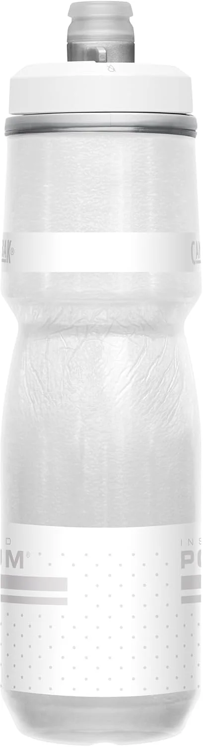 قمقمه آب عایق دوچرخه سواری CamelBak Podium Chill - قمقمه ای با قابلیت فشردن آسان - مناسب برای اکثر قفسه های دوچرخه - 710 میلی لیتر، شبح بازتابنده