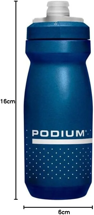 قمقمه CamelBak-Podium با حجم 620 میلی لیتر، سرمه ای صدفی قمقمه CamelBak-Podium با حجم 620 میلی لیتر، سرمه ای صدفی