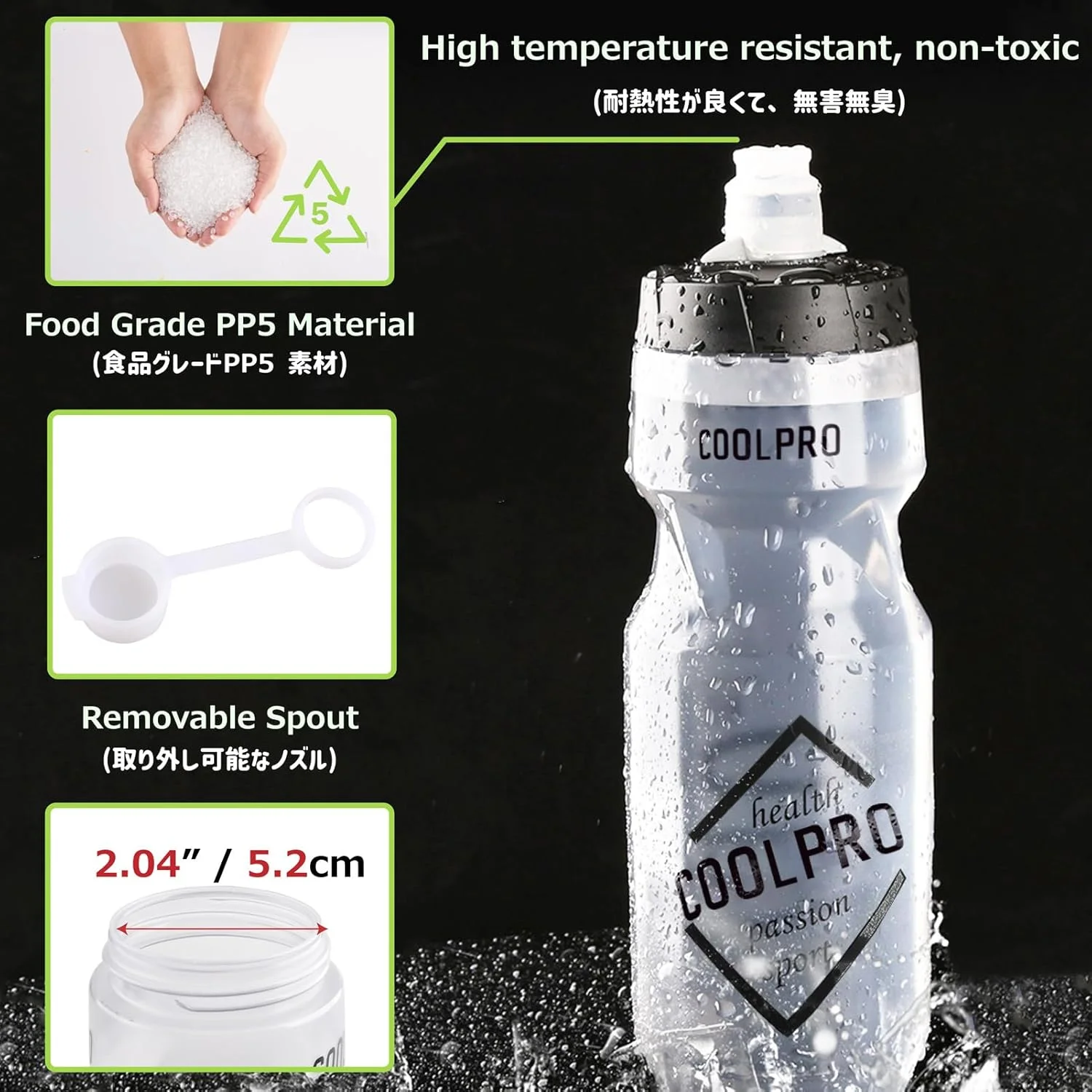 بطری آب ورزشی فشاری Azarxis، جریان سریع، 600 و 700 میلی لیتر. بطری قابل استفاده مجدد بدون BPA برای دوچرخه سواری، دویدن، باشگاه، تناسب اندام، پیاده روی (شفاف، 600 میلی لیتر) بطری آب ورزشی فشاری Azarxis، جریان سریع، 600 و 700 میلی لیتر. بطری قابل استفاده مجدد بدون BPA برای دوچرخه سواری، دویدن، باشگاه، تناسب اندام، پیاده روی (شفاف، 600 میلی لیتر)