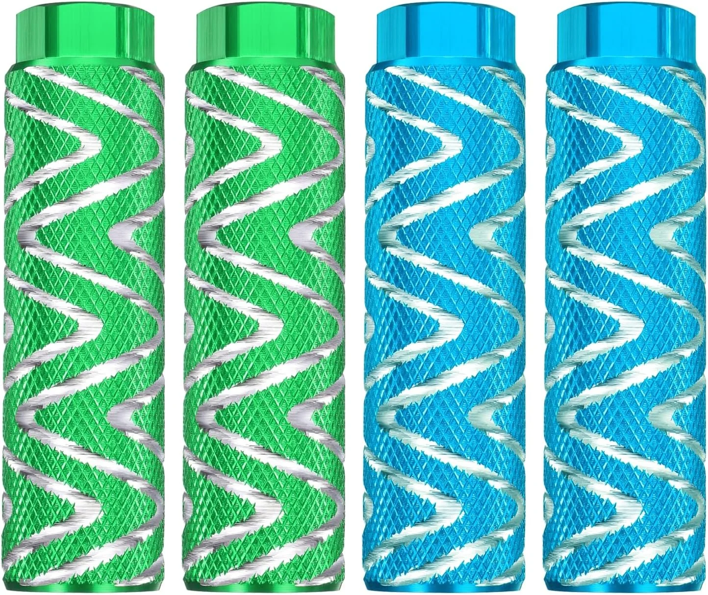 میخ رکاب دوچرخه هارفرینگتون آلیاژ آلومینیوم، میخ های عقب ضد لغزش مناسب برای محورهای 3/8 اینچی برای دوچرخه کوهستان BMX