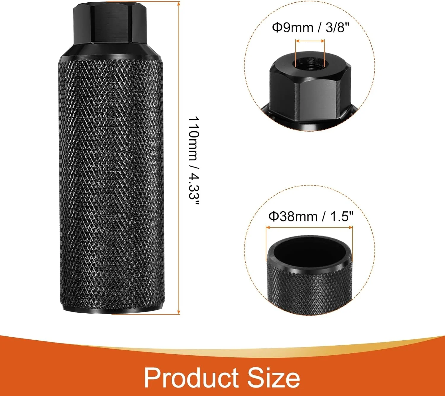 میخ رکاب دوچرخه هارفینگتون آلیاژ آلومینیوم، میخ های استانت عقب، پایه صندلی عقب ضد لغزش مناسب برای محورهای دوچرخه BMX