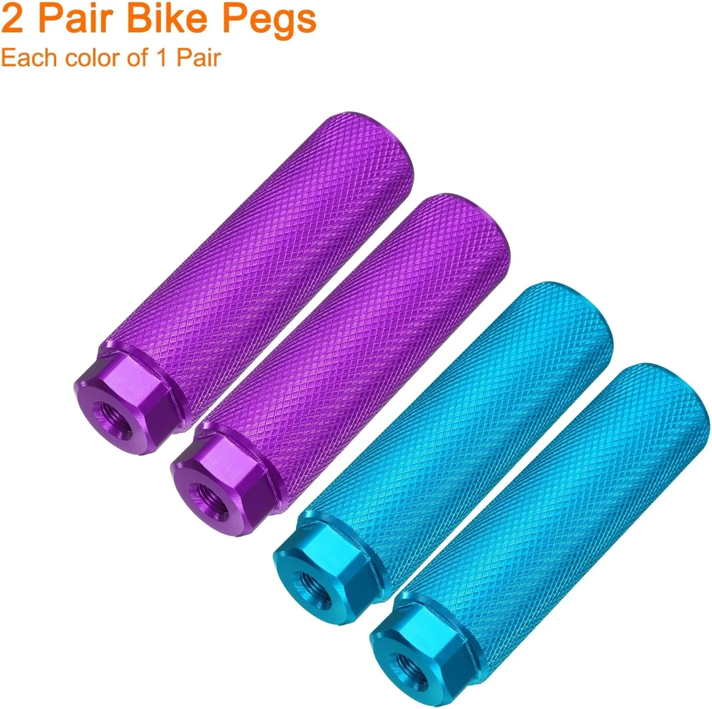 میخ رکاب دوچرخه HARFINGTON آلیاژ آلومینیوم، میخ های استانت عقب، پایه صندلی عقب ضد لغزش مناسب برای محورهای دوچرخه کوهستان