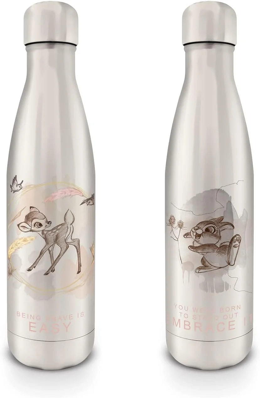 بطری نوشیدنی فلزی پیرامید اینترنشنال دیزنی بامبی (طرح شجاع بودن) 540 میلی لیتر - محصول رسمی