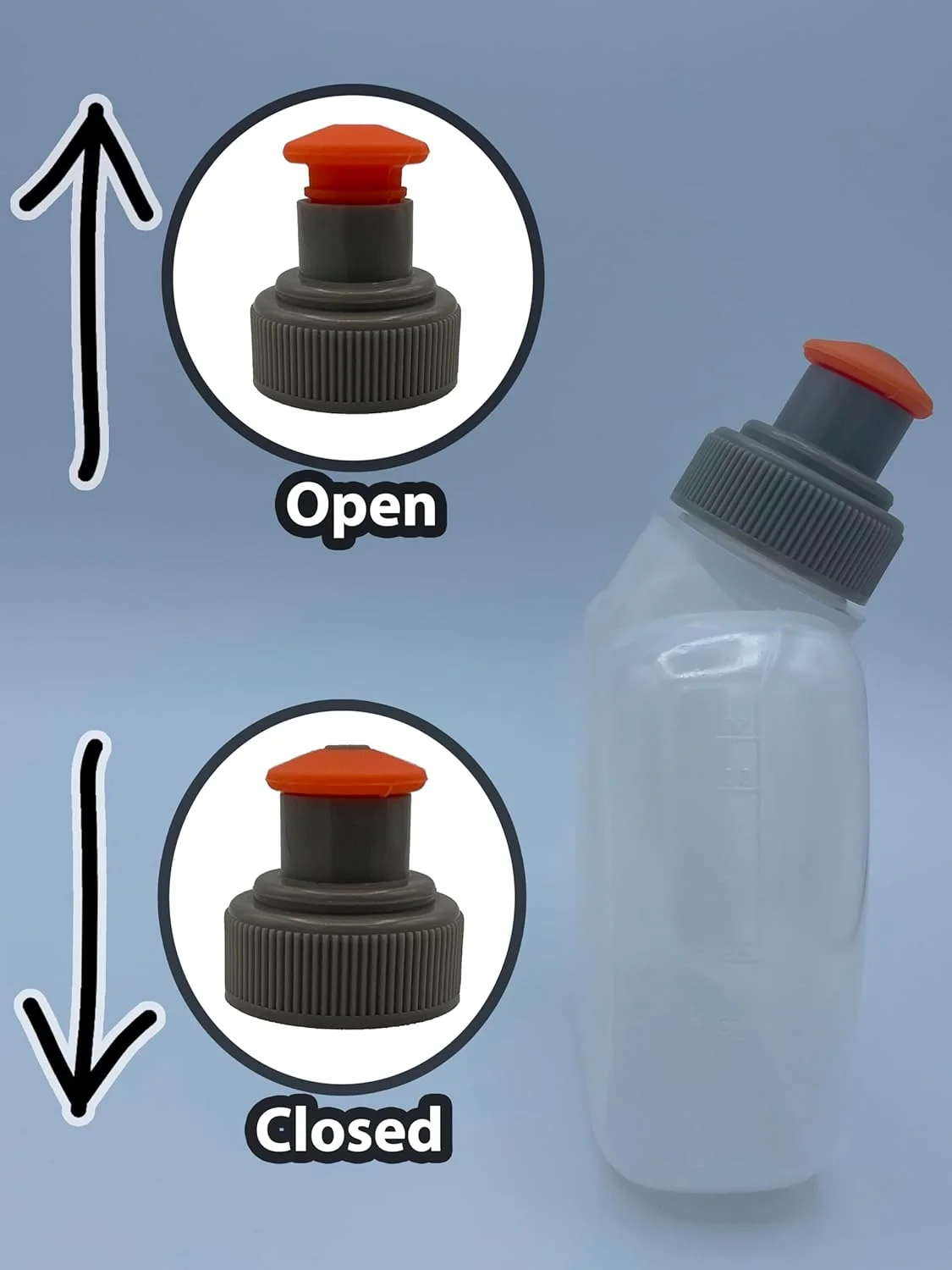 بطری های آب کیو-ران برای کمربند هیدراتاسیون دویدن، مجموعه بطری جایگزین کمربند سوخت برای ماراتن پیاده روی دوچرخه سواری