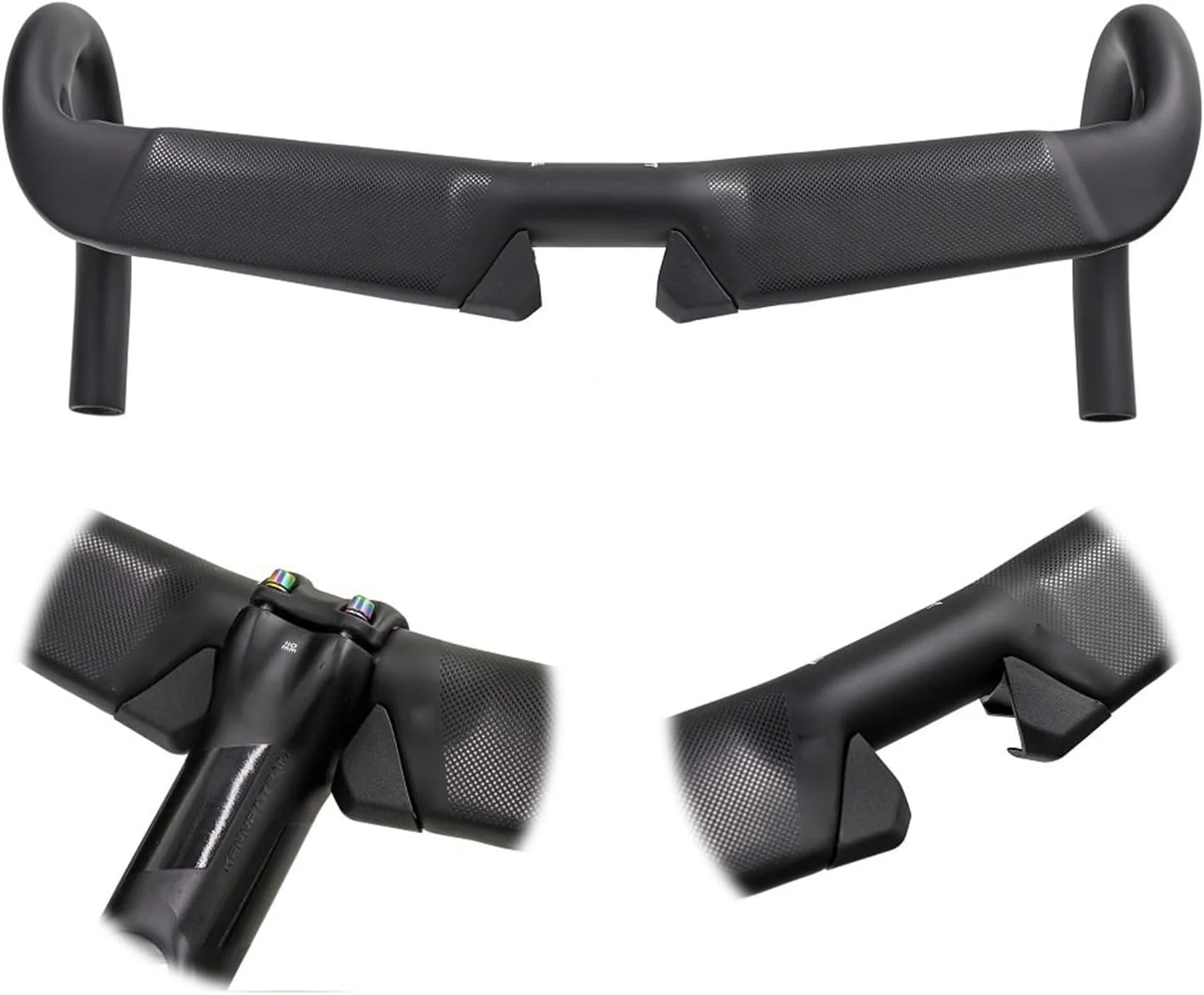 فرمان کربنی دوچرخه، فرمان آیرودینامیک، فرمان خمیده برای دوچرخه کورسی، دوچرخه شن، سایز 31.8 با مسیریابی داخلی 420 میلی متر فرمان کربنی دوچرخه، فرمان آیرودینامیک، فرمان خمیده برای دوچرخه کورسی، دوچرخه شن، سایز 31.8 با مسیریابی داخلی 420 میلی متر