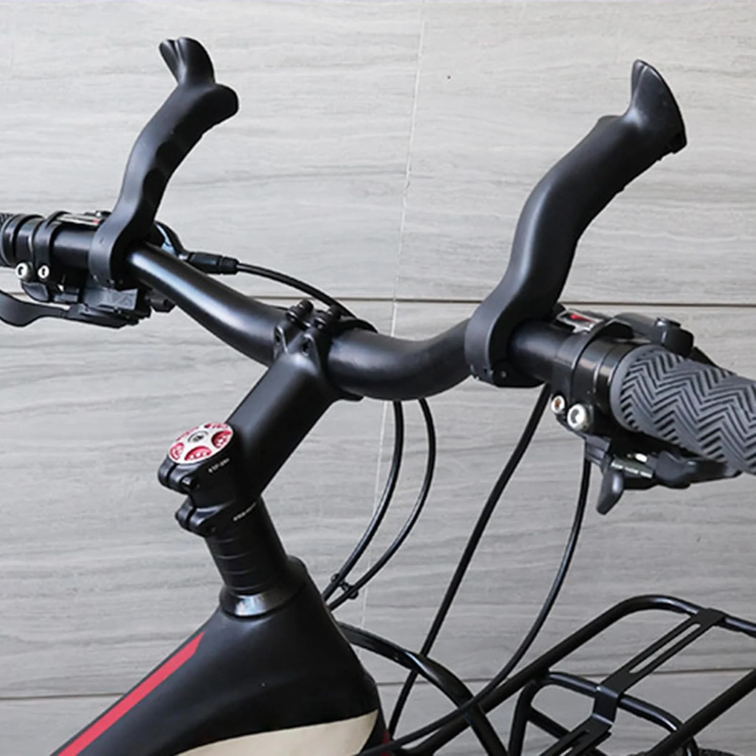 افزایش دهنده های دسته دوچرخه، 1 جفت سر دسته قابل تنظیم - افزایش دهنده فرمان دوچرخه سواری - برای لوازم جانبی دوچرخه سواری، دوچرخه کوهستانی و جاده افزایش دهنده های دسته دوچرخه، 1 جفت سر دسته قابل تنظیم - افزایش دهنده فرمان دوچرخه سواری - برای لوازم جانبی دوچرخه سواری، دوچرخه کوهستانی و جاده