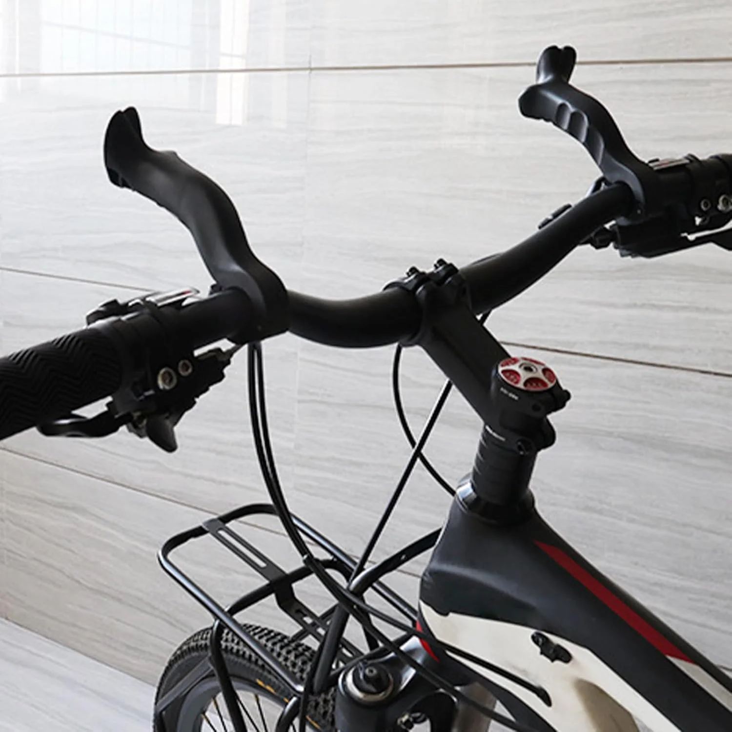 افزایش دهنده های دسته فرمان دوچرخه - 1 جفت سر دسته قابل تنظیم - دسته دوچرخه - برای دوچرخه کوهستانی، جاده ای، دوچرخه سواری، لوازم جانبی دوچرخه سواری افزایش دهنده های دسته فرمان دوچرخه - 1 جفت سر دسته قابل تنظیم - دسته دوچرخه - برای دوچرخه کوهستانی، جاده ای، دوچرخه سواری، لوازم جانبی دوچرخه سواری