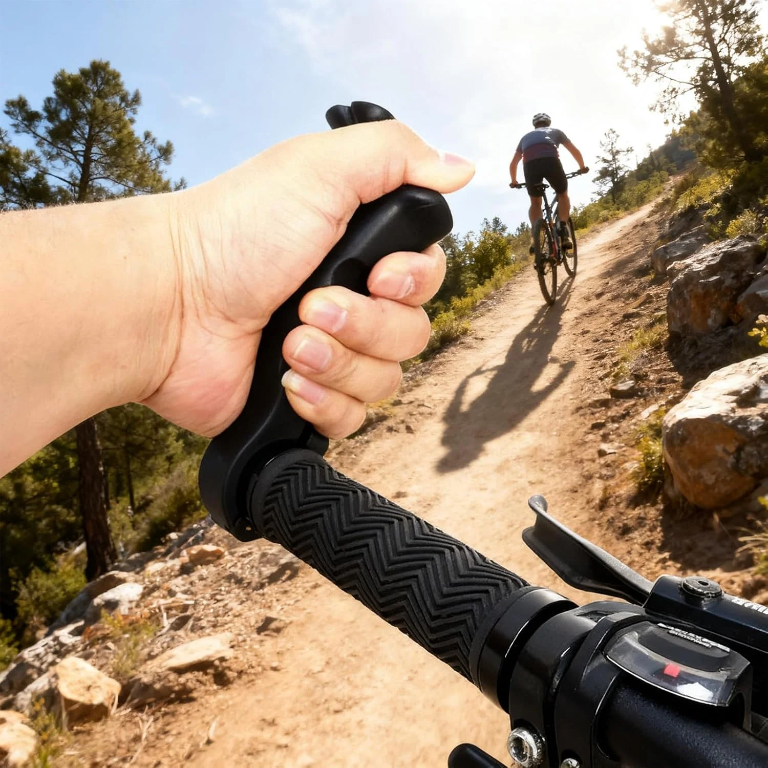 افزایش دهنده های میله فرمان دوچرخه - 1 جفت دستگیره قابل تنظیم، افزایش طول میله فرمان دوچرخه سواری | برای لوازم جانبی دوچرخه سواری کوهستانی و جاده ای