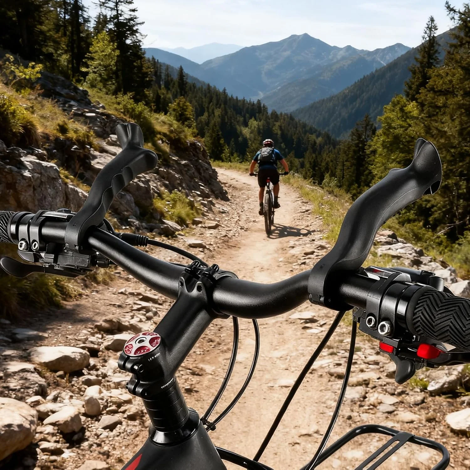 افزایش دهنده های دسته دوچرخه، 1 جفت دستگیره قابل تنظیم - دستگیره های فرمان دوچرخه سواری | برای دوچرخه کوهستانی، جاده و لوازم جانبی دوچرخه سواری افزایش دهنده های دسته دوچرخه، 1 جفت دستگیره قابل تنظیم - دستگیره های فرمان دوچرخه سواری | برای دوچرخه کوهستانی، جاده و لوازم جانبی دوچرخه سواری