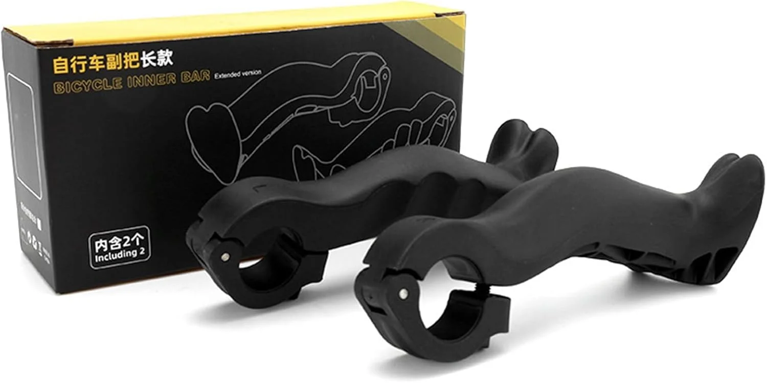 افزایش دهنده های میله فرمان دوچرخه | 1 جفت دستگیره قابل تنظیم - افزایش طول میله فرمان دوچرخه سواری | برای لوازم جانبی دوچرخه سواری دوچرخه کوهستانی و جاده