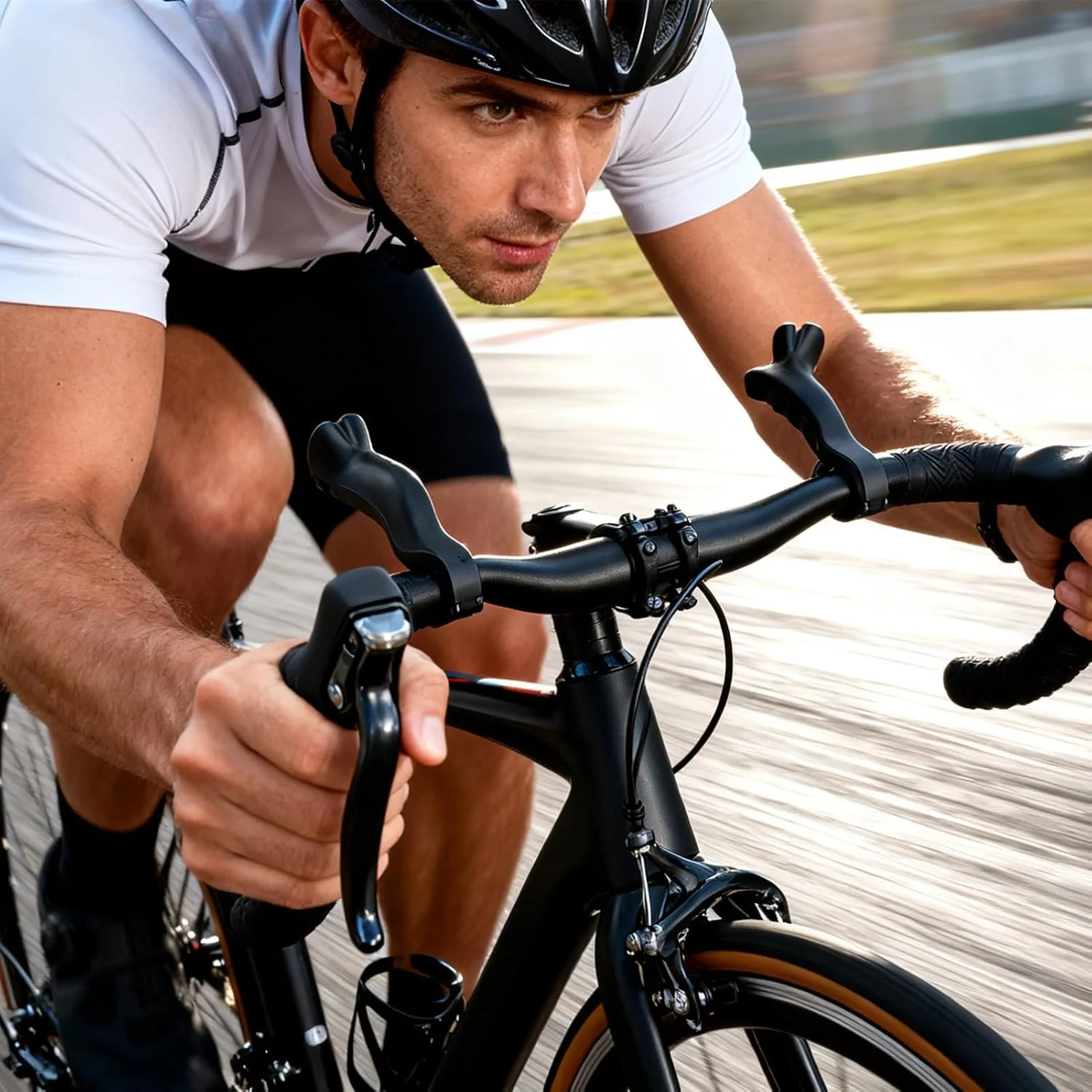 ته دسته دوچرخه، 1 جفت ته دسته قابل تنظیم - افزایش طول فرمان، برای لوازم جانبی دوچرخه سواری، دوچرخه کوهستانی و جاده