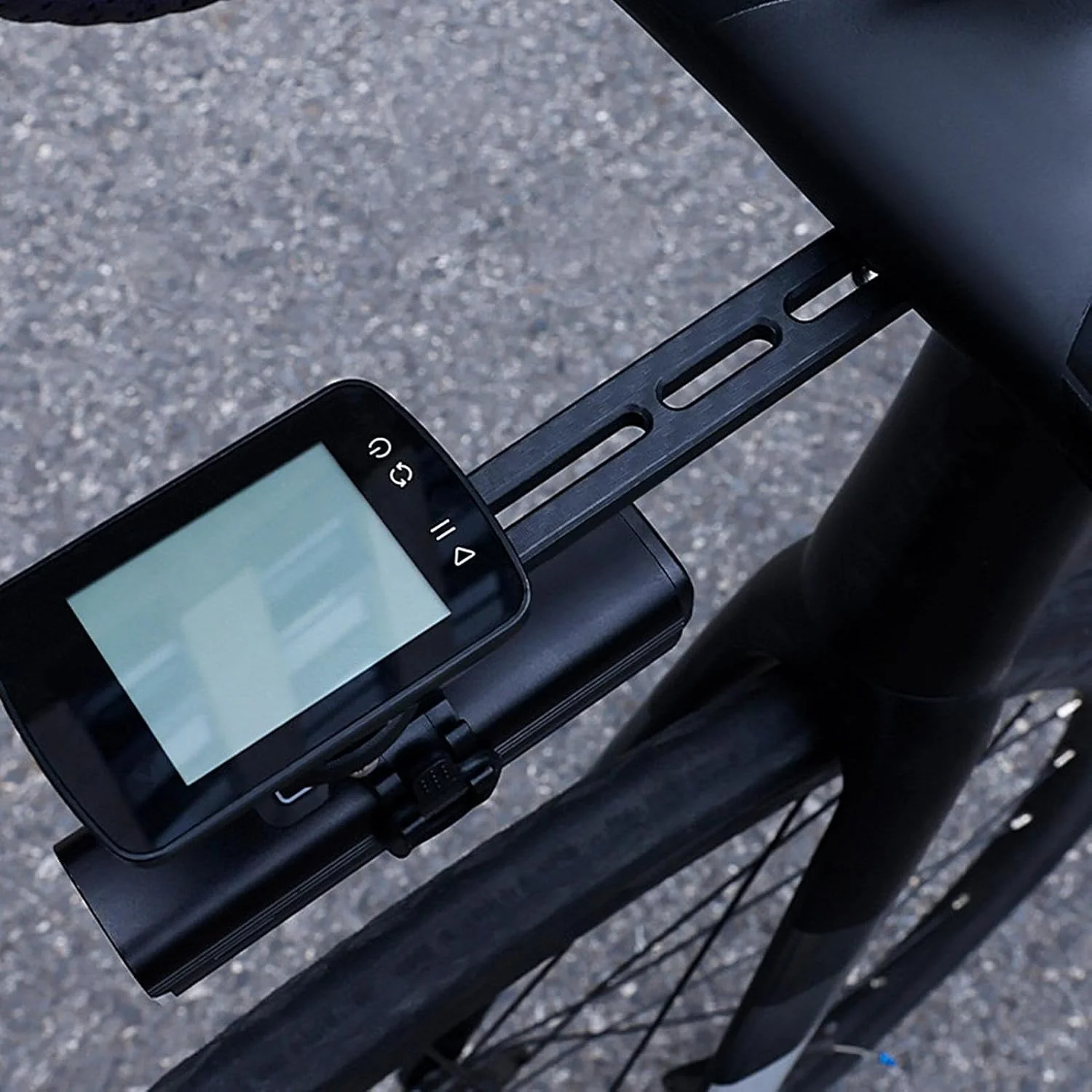 نگهدارنده کامپیوتر دوچرخه - پایه تجهیزات دوچرخه سواری، براکت کیلومتر شمار دوچرخه - برای دوربین اکشن، چراغ، ضبط ویدئو، ماجراجویی در فضای باز، کاوش شهری و کوهستانی