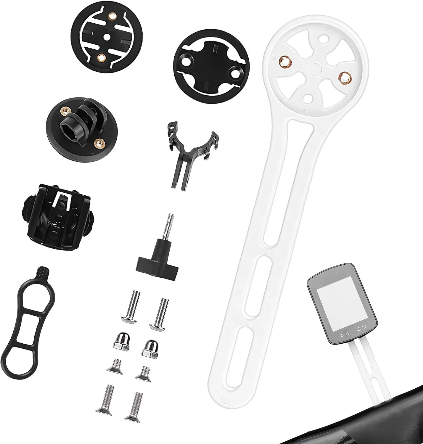 نگهدارنده کامپیوتر دوچرخه - پایه تجهیزات دوچرخه سواری - پشتیبانی سرعت سنج دوچرخه، برای نگهدارنده دوربین اکشن، ضبط ویدئو، کاوش، ماجراجویی در فضای باز، کوهستان و شهر نگهدارنده کامپیوتر دوچرخه - پایه تجهیزات دوچرخه سواری - پشتیبانی سرعت سنج دوچرخه، برای نگهدارنده دوربین اکشن، ضبط ویدئو، کاوش، ماجراجویی در فضای باز، کوهستان و شهر