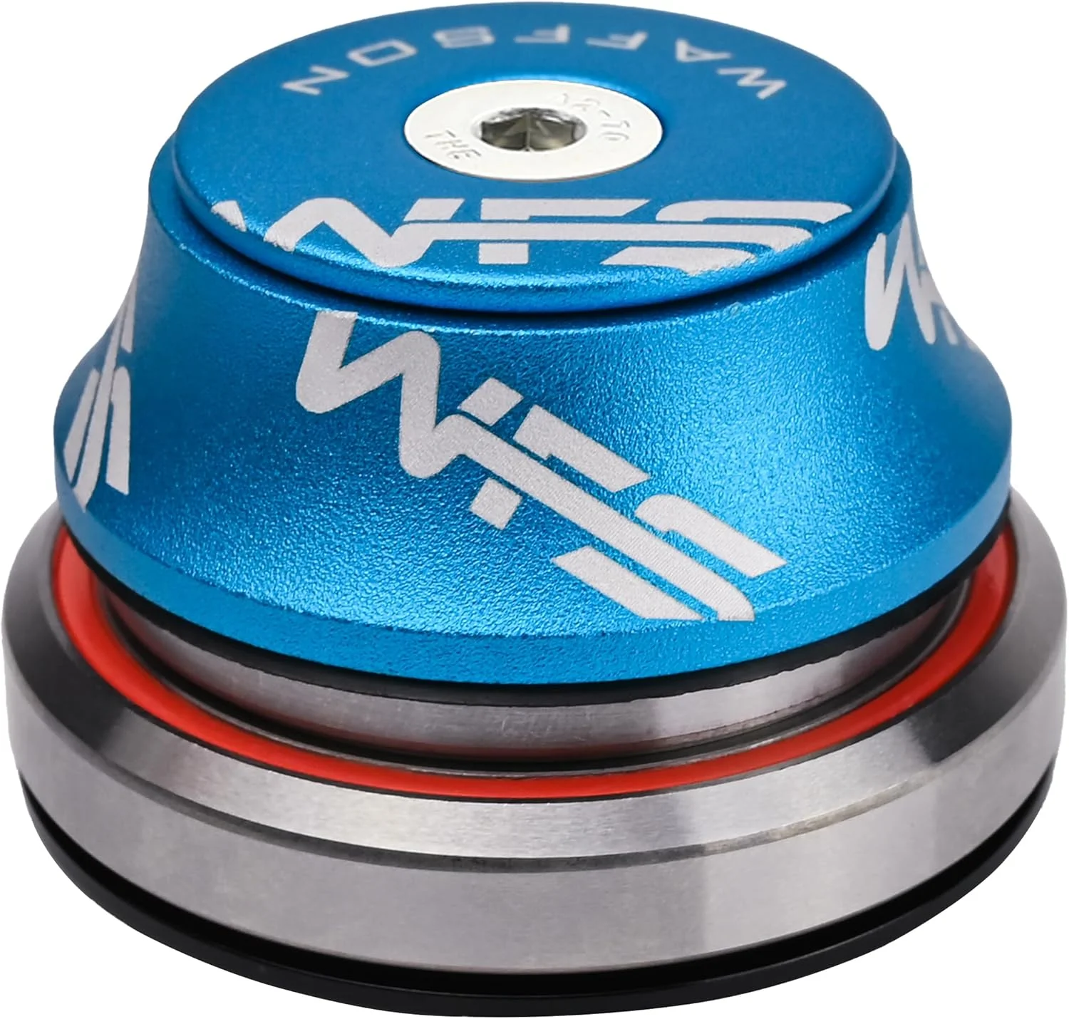 WFS HY877 هدست یکپارچه مخروطی 1-1/8 اینچ به 1-1/2 اینچ برای لوله های سر مخروطی - آلیاژ آلومینیوم CNC، بدون رزوه، بلبرینگ های مهر و موم شده برای دوچرخه های کوهستانی، شهری، جاده ای، MTB و BMX، آبی WFS HY877 هدست یکپارچه مخروطی 1-1/8 اینچ به 1-1/2 اینچ برای لوله های سر مخروطی - آلیاژ آلومینیوم CNC، بدون رزوه، بلبرینگ های مهر و موم شده برای دوچرخه های کوهستانی، شهری، جاده ای، MTB و BMX، آبی