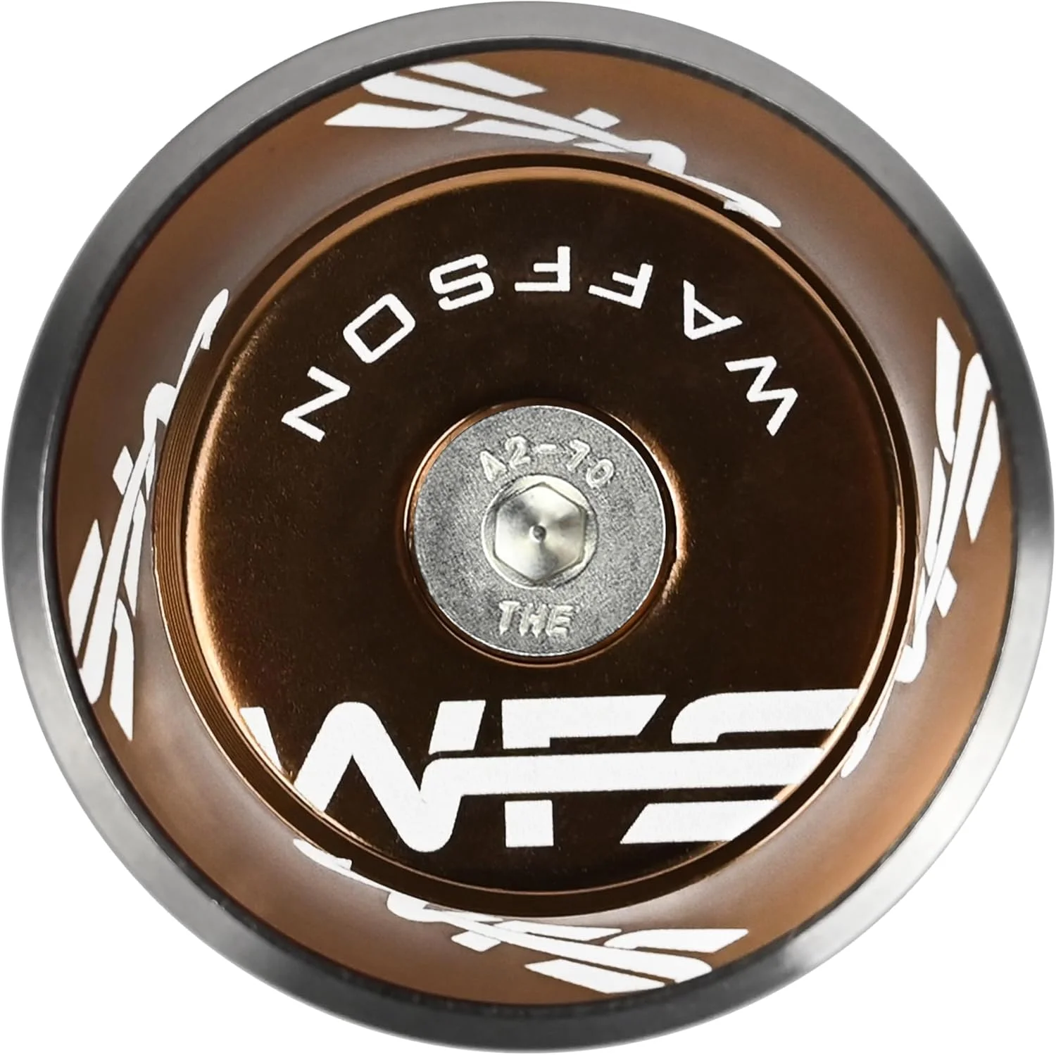 WFS HY877 هدست نیمه یکپارچه مخروطی 1-1/8 اینچ به 1-1/2 اینچ برای لوله های سر مخروطی 42 تا 52.2 میلی متر - آلیاژ آلومینیوم CNC، بدون رزوه، بلبرینگ های مهر و موم شده دقیق برای دوچرخه های MTB کوهستانی/جاده/شهری/BMX