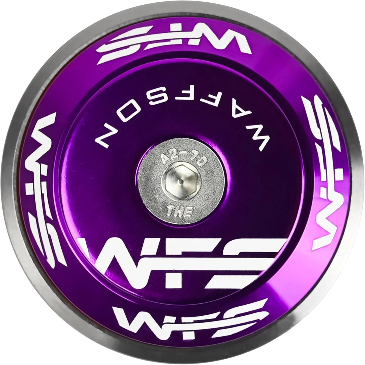 WFS HY638 هدست نیمه یکپارچه مخروطی 1-1/8 اینچ به 1-1/2 اینچ برای لوله های سر مخروطی 42 تا 52.2 میلی متر - آلیاژ آلومینیوم CNC، بدون رزوه، بلبرینگ های مهر و موم شده دقیق برای دوچرخه های کوهستانی/جاده/شهری/BMX