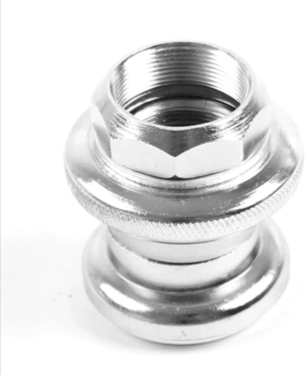 فروشگاه سفید: آی سایکل هدست فولادی رزوه ای کاسه دوشاخ جلو دوچرخه