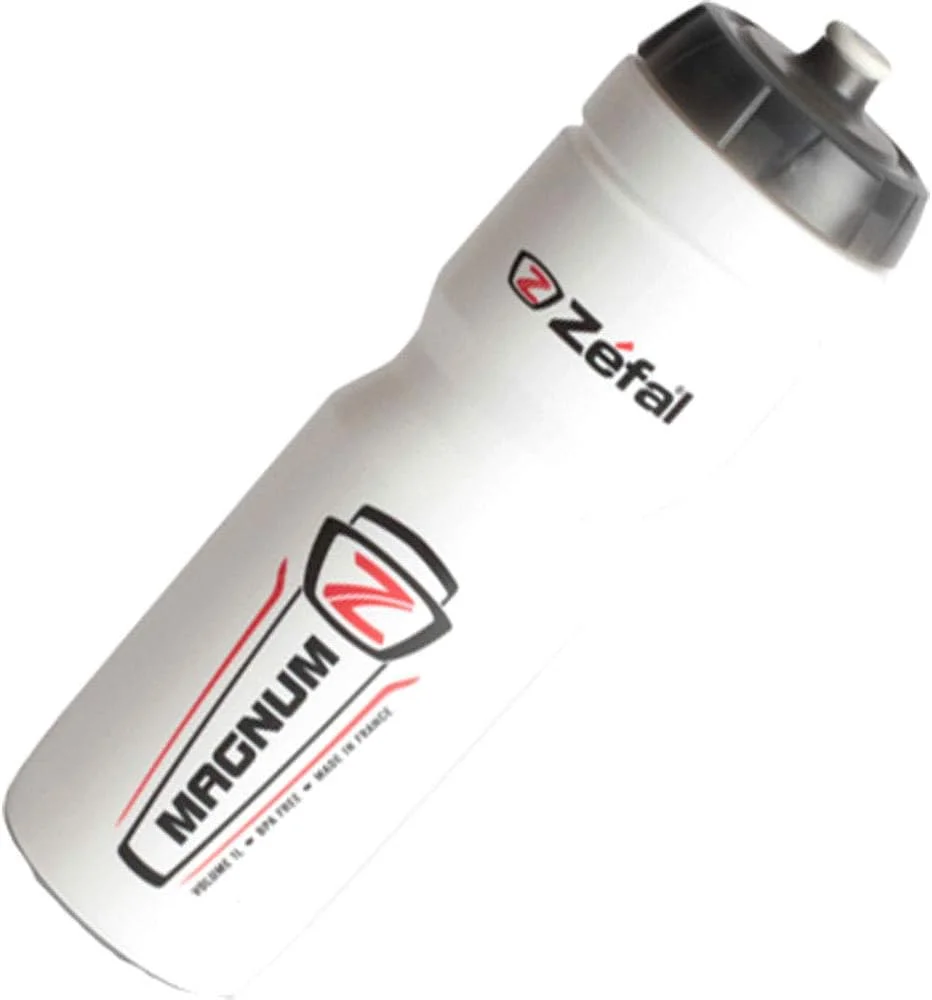 بطری آب بزرگ زفال مدل مگنوم، سفید، 1 لیتر