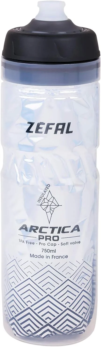 بطری عایق زدفل آرکتیکا پرو 75 - نقره ای/مشکی