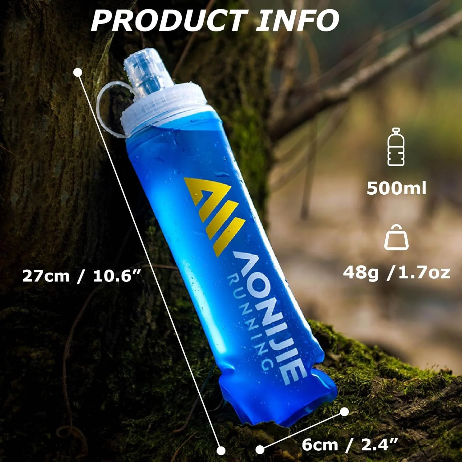 بطری آب ورزشی YAPJEB (۵۰۰ میلی لیتر) بطری آب ورزشی YAPJEB (۵۰۰ میلی لیتر)