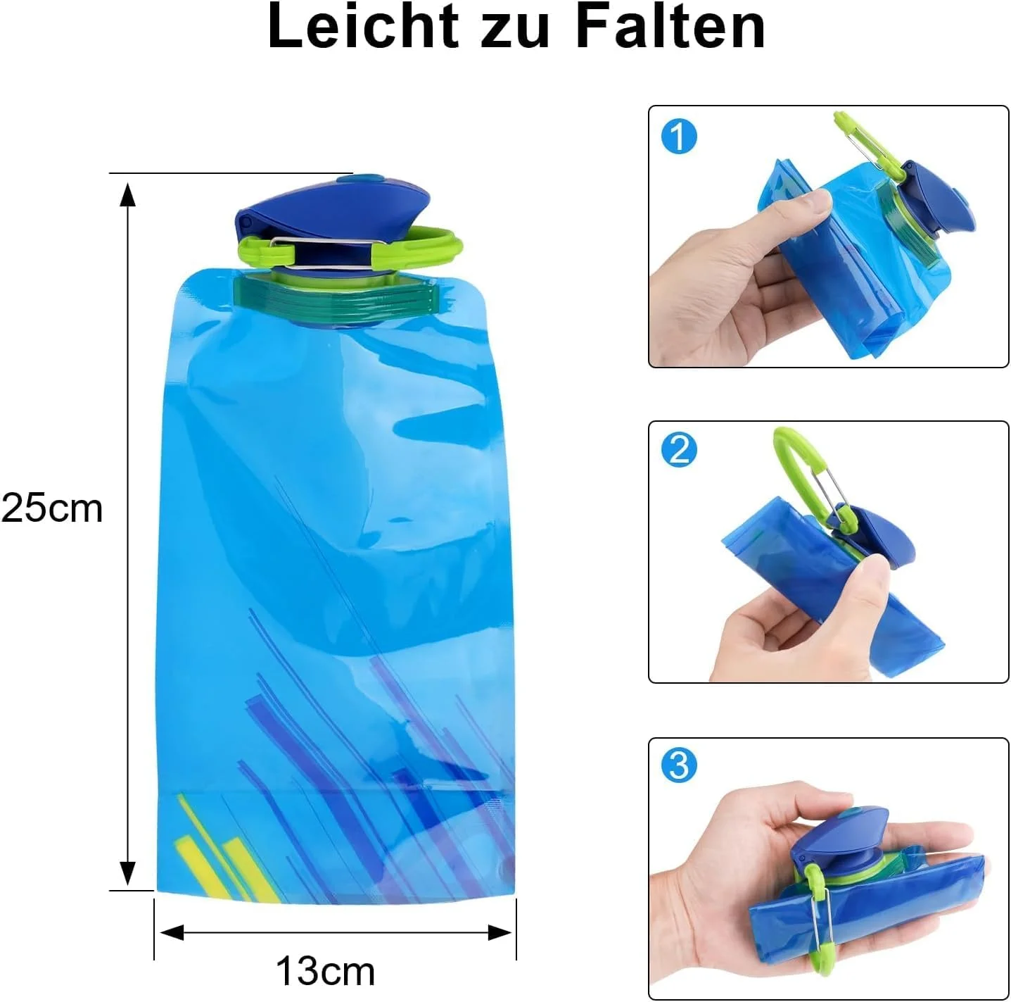 بسته 2 عددی بطری تاشو نوشیدنی، بطری آب قابل استفاده مجدد، بطری تاشو نوشیدنی، برای جشنواره ها، پیاده روی، مسافرت، ماجراجویی، لوازم جانبی جشنواره (مشکی) بسته 2 عددی بطری تاشو نوشیدنی، بطری آب قابل استفاده مجدد، بطری تاشو نوشیدنی، برای جشنواره ها، پیاده روی، مسافرت، ماجراجویی، لوازم جانبی جشنواره (مشکی)