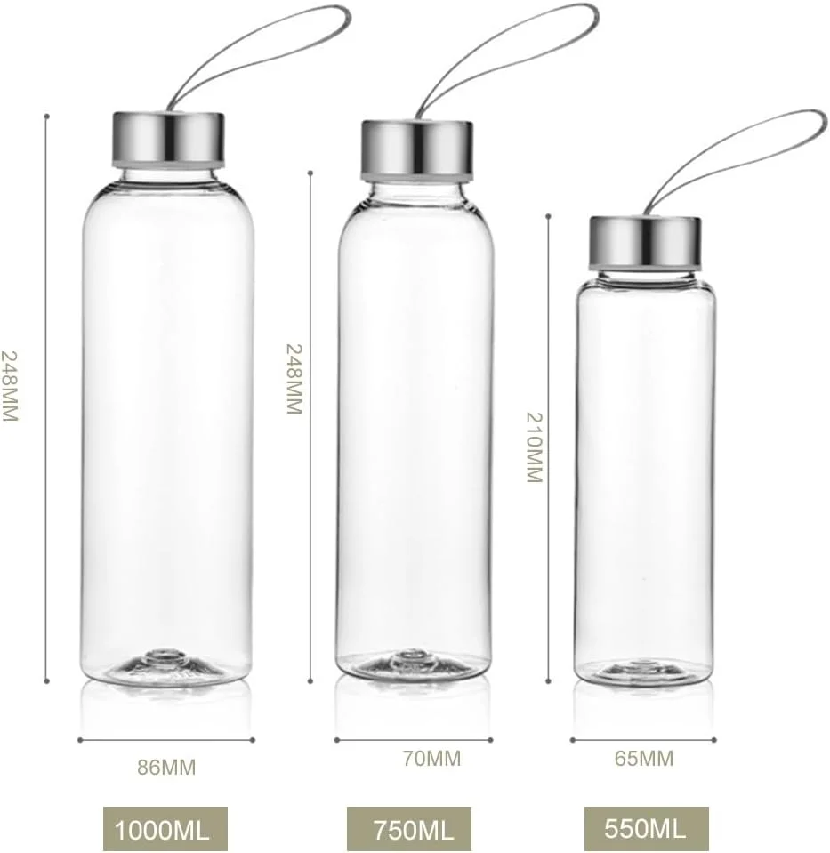 بطری آب شیشه ای وویج، بدون BPA، بطری کلاسیک 550 میلی لیتری با کیف نایلونی، مناسب برای ماشین، مسافرت، ورزش، بطری آب ساخته شده از شیشه بطری آب شیشه ای وویج، بدون BPA، بطری کلاسیک 550 میلی لیتری با کیف نایلونی، مناسب برای ماشین، مسافرت، ورزش، بطری آب ساخته شده از شیشه