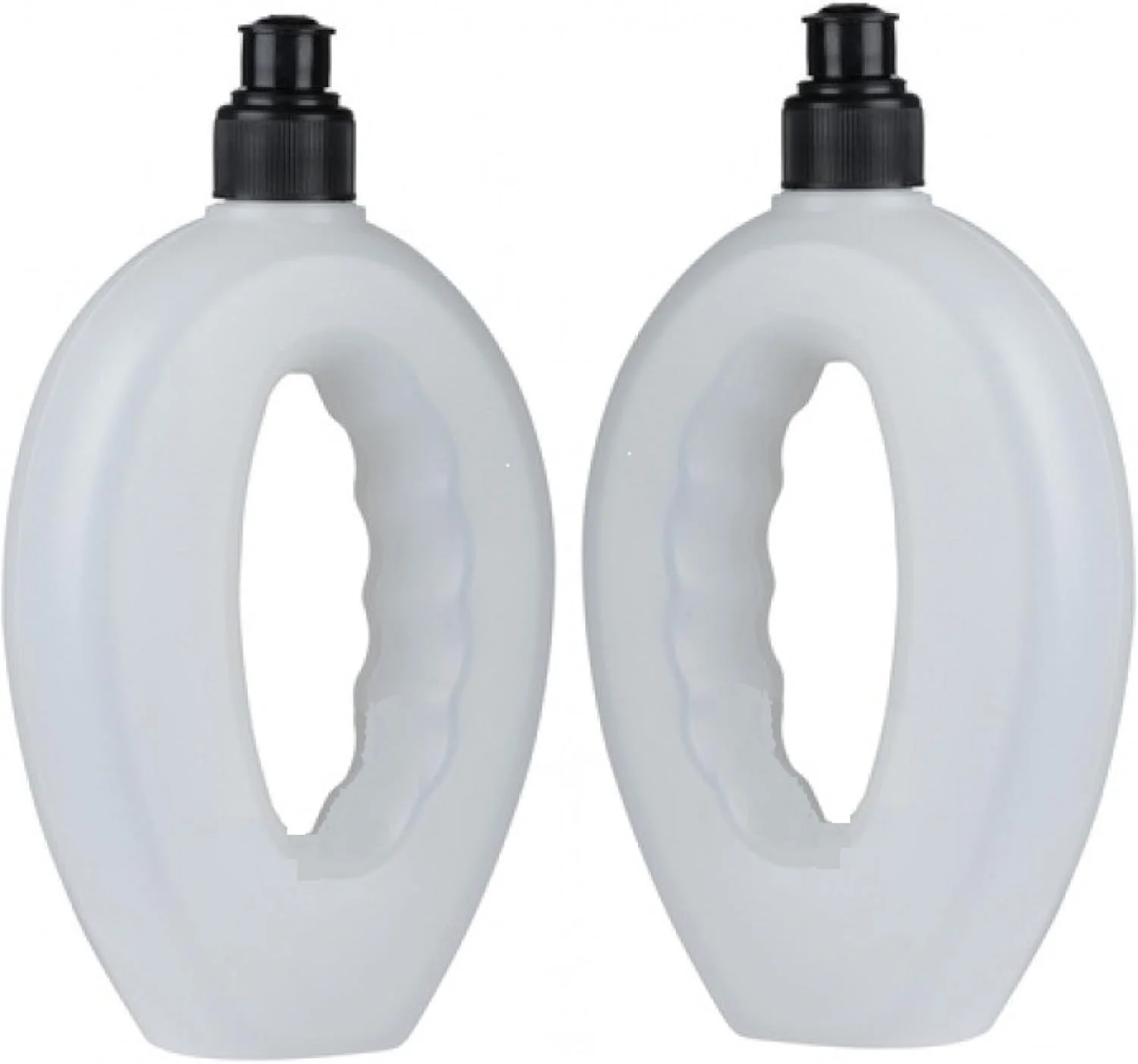 دو عدد قمقمه آب 500 میلی لیتری مناسب دوندگان، تمرینات و ورزش