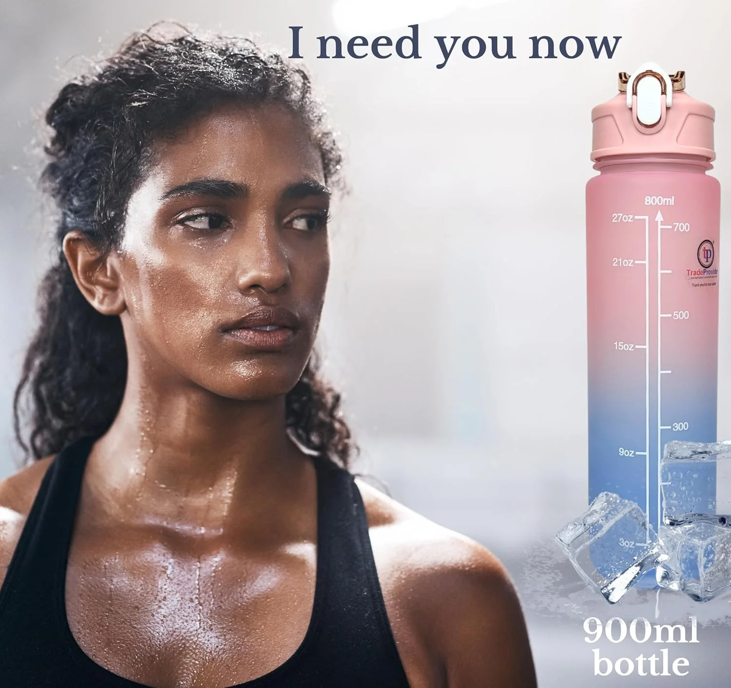 بطری آب TradeProvider® (بسته 3 عددی هلویی) بدون BPA، 2 لیتری، 900 میلی لیتری، 300 میلی لیتری با درب ضد نشت، نی، برس، نشانگر زمان، (3 طیف رنگی هلویی) بطری آب TradeProvider® (بسته 3 عددی هلویی) بدون BPA، 2 لیتری، 900 میلی لیتری، 300 میلی لیتری با درب ضد نشت، نی، برس، نشانگر زمان، (3 طیف رنگی هلویی)