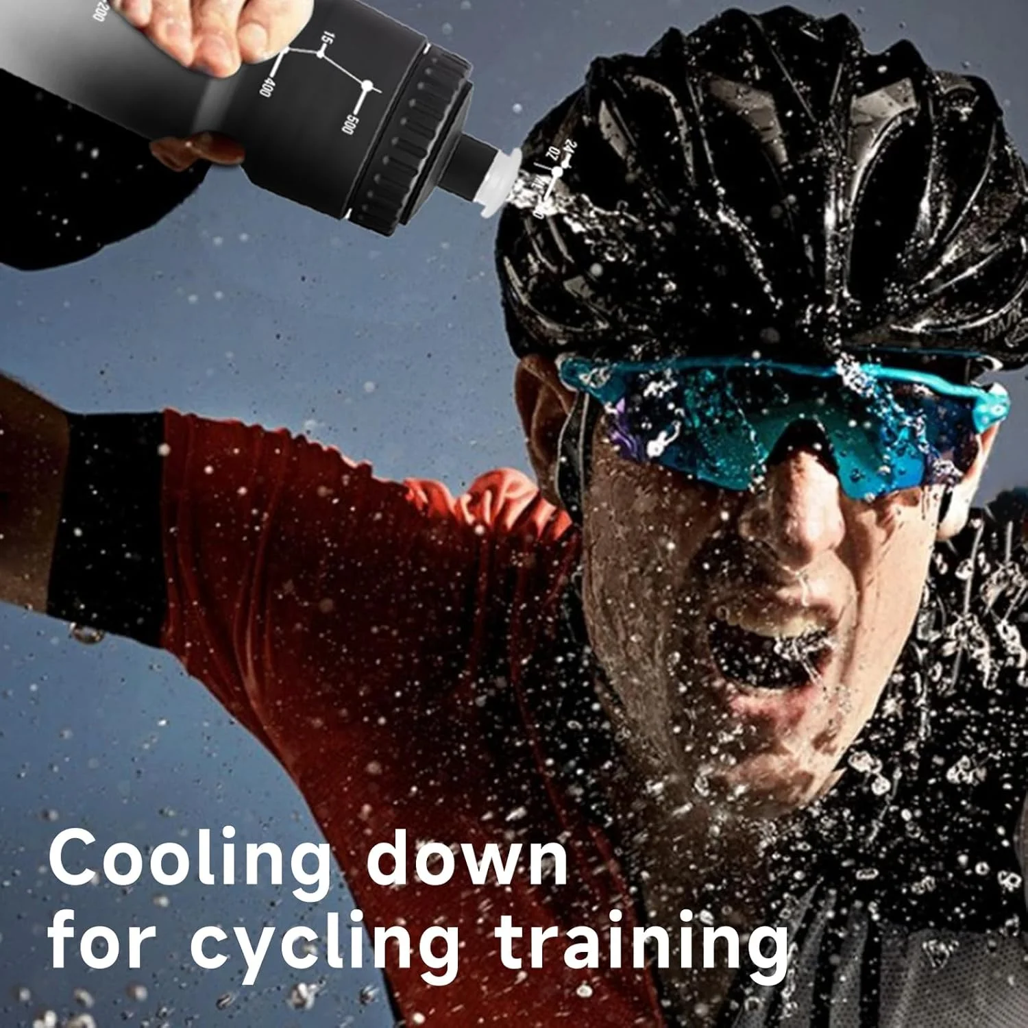 بطری آب ورزشی ضد نشت TooLe، بطری فشاری، بدون BPA، دارای مقیاس ظرفیت، مناسب برای اکثر قفس های دوچرخه، برای دوچرخه سواری، باشگاه، کمپینگ، پیاده روی بطری آب ورزشی ضد نشت TooLe، بطری فشاری، بدون BPA، دارای مقیاس ظرفیت، مناسب برای اکثر قفس های دوچرخه، برای دوچرخه سواری، باشگاه، کمپینگ، پیاده روی