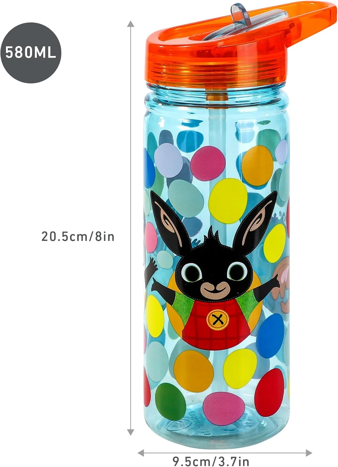 بطری آب 580 میلی لیتری بینگ، مناسب نوشیدنی مدرسه کودکان، ساخته شده از تریتان بادوام، قابل استفاده مجدد و بدون BPA بطری آب 580 میلی لیتری بینگ، مناسب نوشیدنی مدرسه کودکان، ساخته شده از تریتان بادوام، قابل استفاده مجدد و بدون BPA