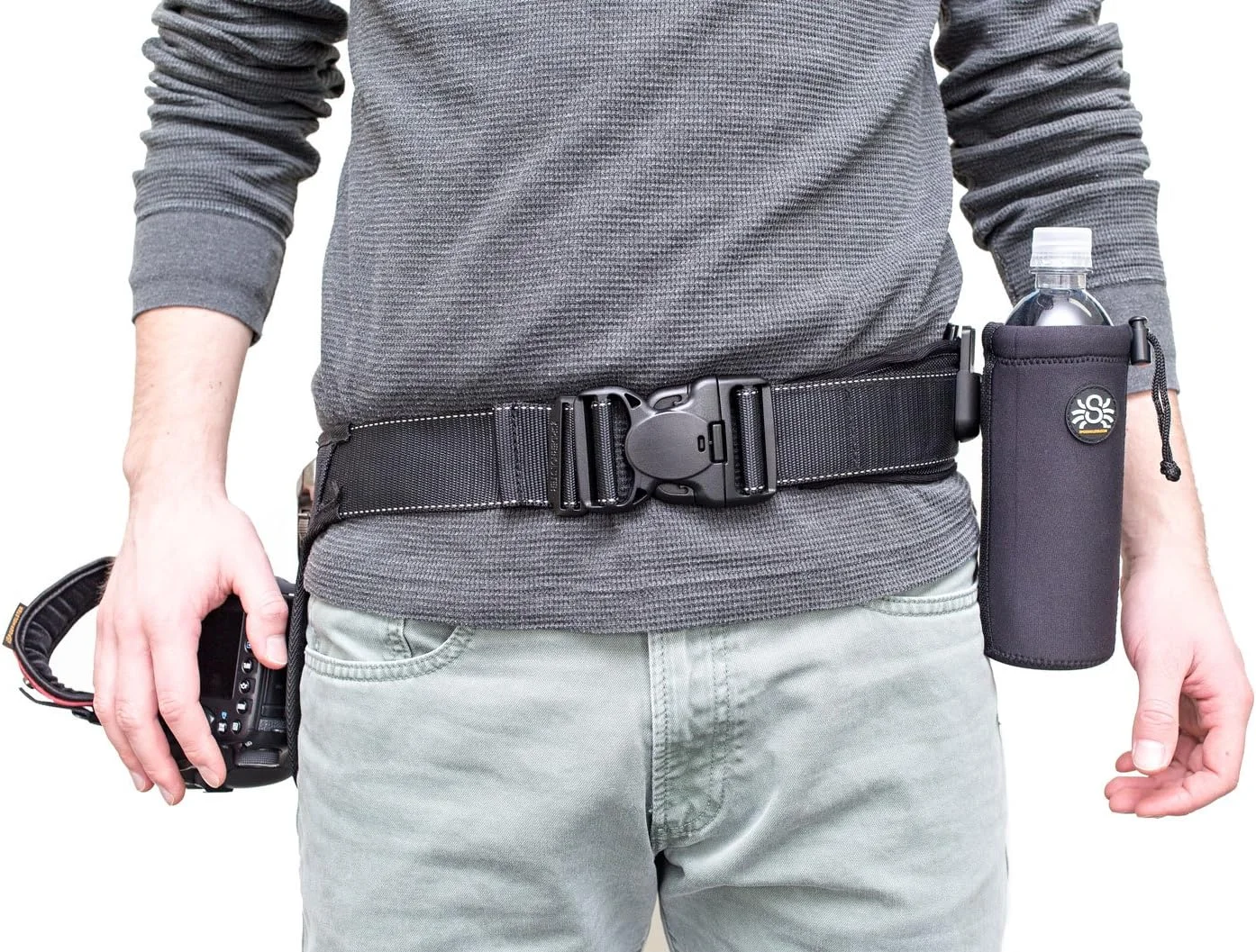 نگهدارنده قمقمه آب SpiderMonkey - گیره کمربند خود قفل شونده با نگهدارنده نوشیدنی نئوپرن! نگهدارنده قمقمه آب SpiderMonkey - گیره کمربند خود قفل شونده با نگهدارنده نوشیدنی نئوپرن!