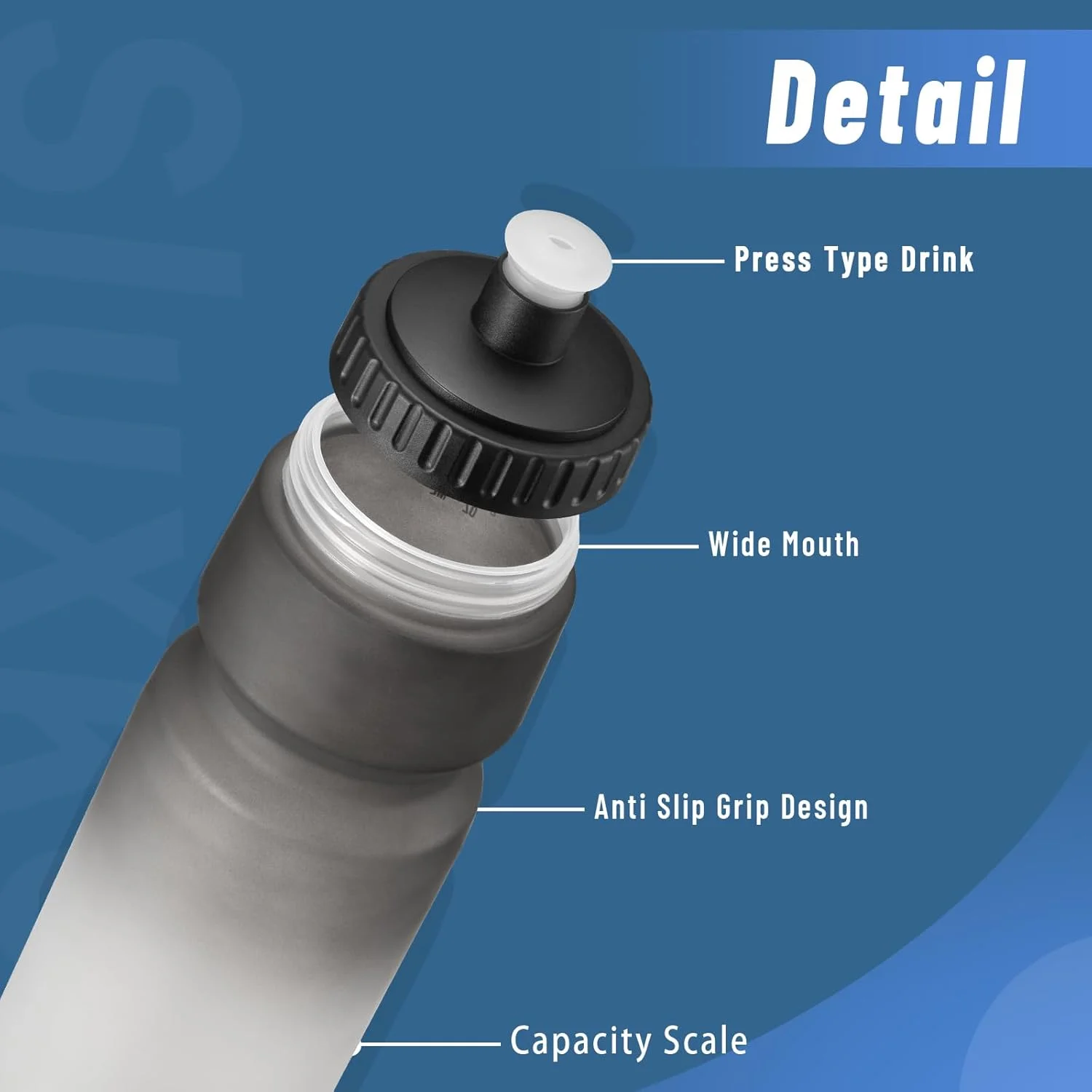 قمقمه آب دوچرخه اسلاکسک مدل 720 میلی لیتر، بسته 2 عددی، مناسب دوچرخه، قمقمه فشاری دوچرخه کورسی، ضد نشت، مناسب فضای باز، تناسب اندام، دوچرخه سواری و دویدن (سیاه سفید و مشکی) قمقمه آب دوچرخه اسلاکسک مدل 720 میلی لیتر، بسته 2 عددی، مناسب دوچرخه، قمقمه فشاری دوچرخه کورسی، ضد نشت، مناسب فضای باز، تناسب اندام، دوچرخه سواری و دویدن (سیاه سفید و مشکی)