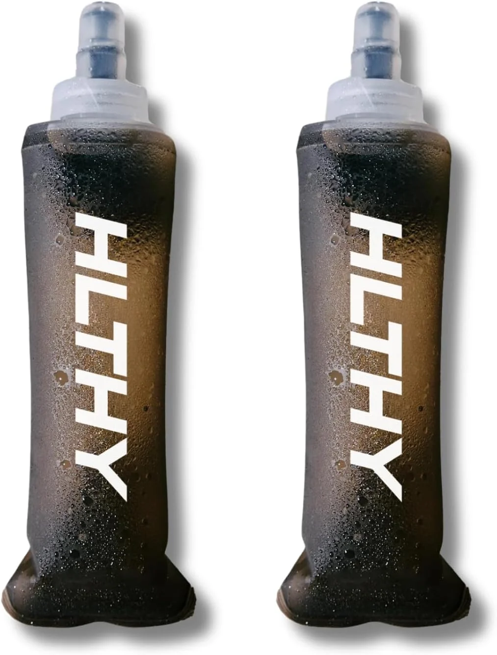 قمقمه آب نرم تاشو برای دویدن - قمقمه آب سبک وزن برای جلیقه آبرسانی دویدن - بطری تاشو برای دوچرخه سواری