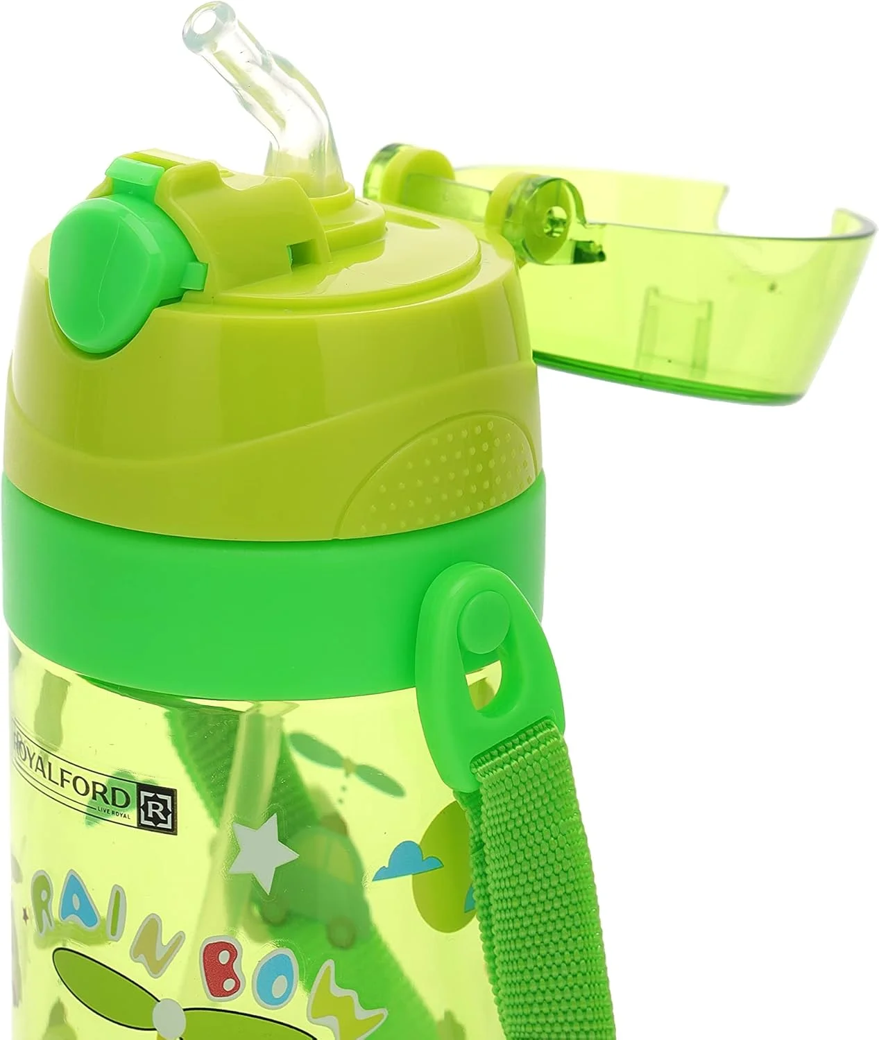 بطری آب رویال فورد 550 میلی لیتر، پلاستیک بدون BPA مدل RF11113 | درب بازشو با یک فشار، طراحی ضد نشت برای نوجوانان، بزرگسالان، ورزش، باشگاه، تناسب اندام، فضای باز، دوچرخه سواری، مدرسه و دفتر بطری آب رویال فورد 550 میلی لیتر، پلاستیک بدون BPA مدل RF11113 | درب بازشو با یک فشار، طراحی ضد نشت برای نوجوانان، بزرگسالان، ورزش، باشگاه، تناسب اندام، فضای باز، دوچرخه سواری، مدرسه و دفتر