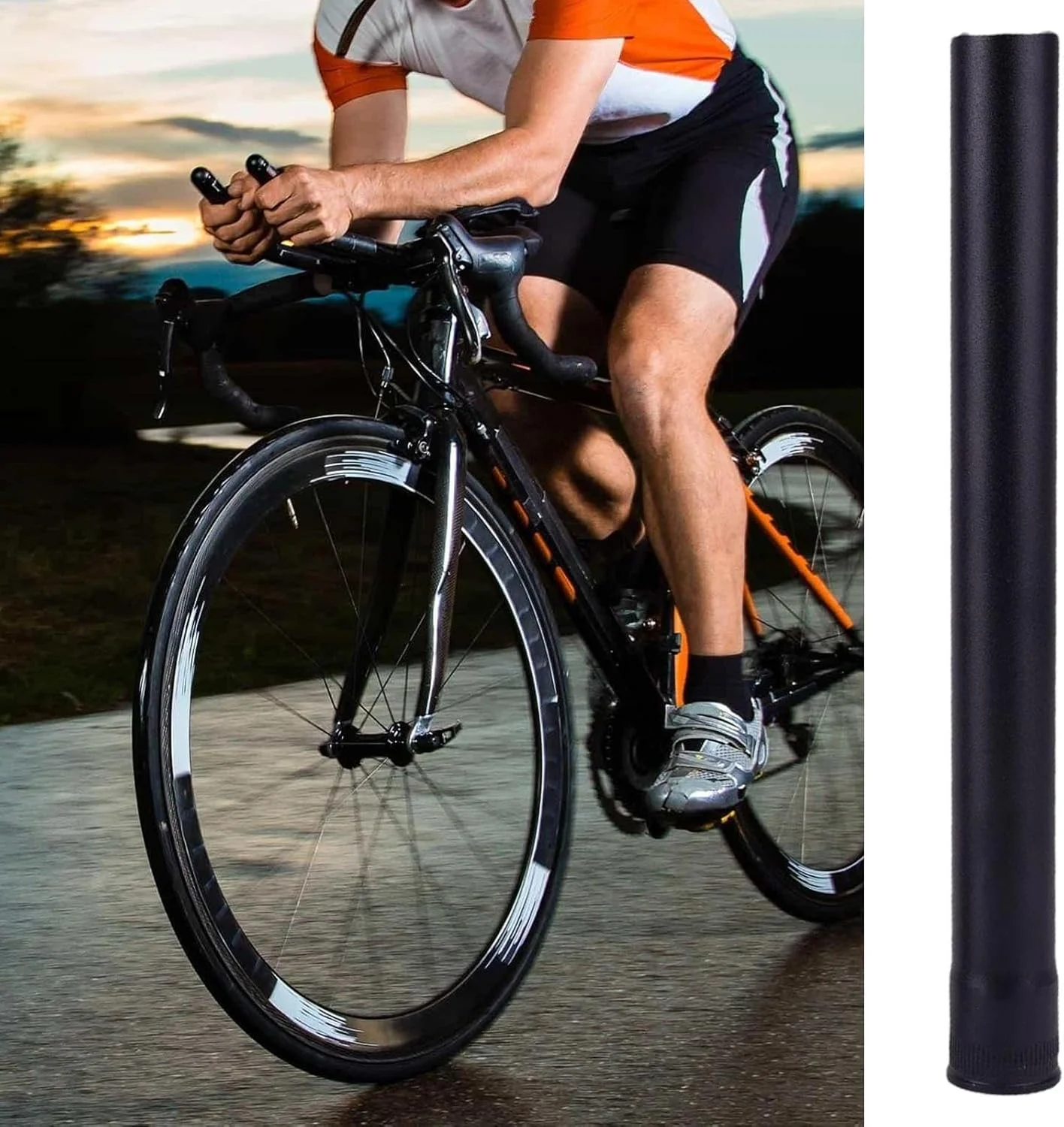 لوله هدست دوچرخه کوهستان - لوله جلویی دوشاخ آلیاژ آلومینیوم - تجهیزات دوچرخه برای اسکوترهای کوهستانی، ورزش، جاده، سواری شهری و بسته بندی