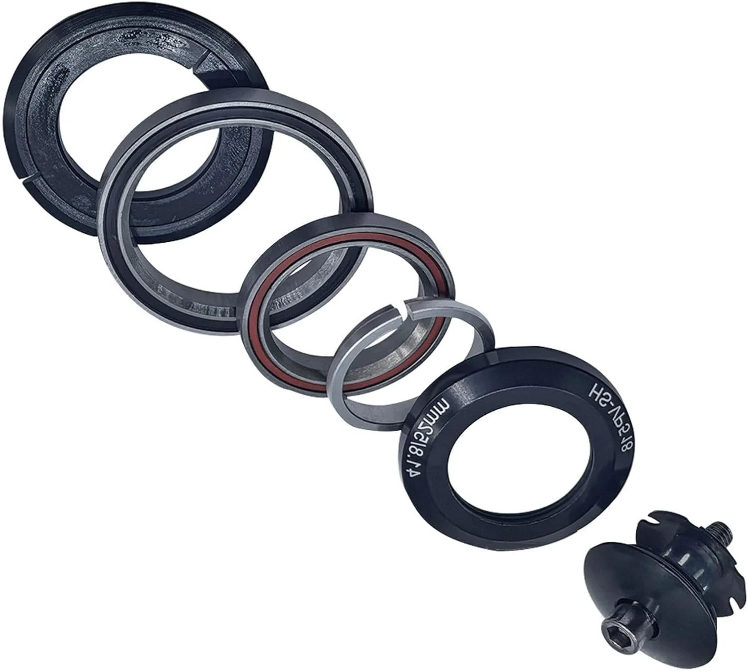 هدست سبک وزن دوچرخه کوهستان، هدست های بدون رزوه با بلبرینگ دوبل برای دوشاخ 28.6 میلی متری، هدست بلبرینگ دوبل بادوام