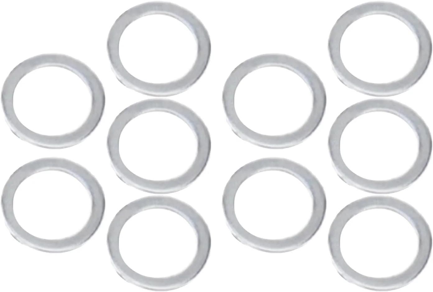 10 عدد واشر پدال دوچرخه جایگزین برای دوچرخه های کوهستانی و جاده ای، واشرهای فولادی پدال دوچرخه