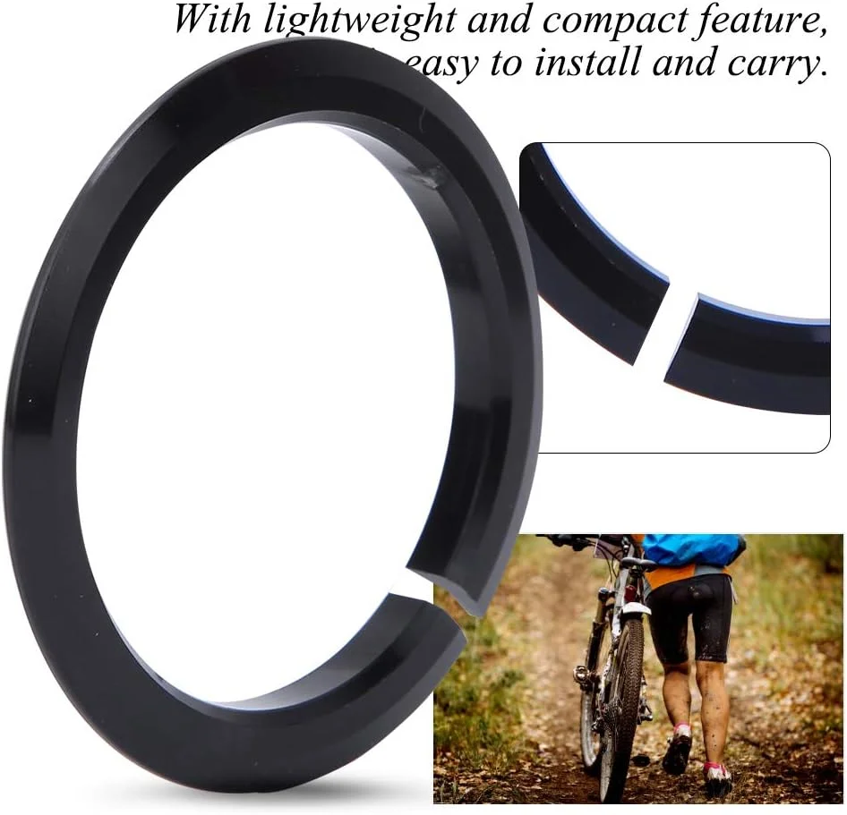 تبدیل آلومینیومی بادوام دوشاخ جلوی دوچرخه سوراندی، مناسب برای دوچرخه‌سواران کوهستان و جاده، مشکی